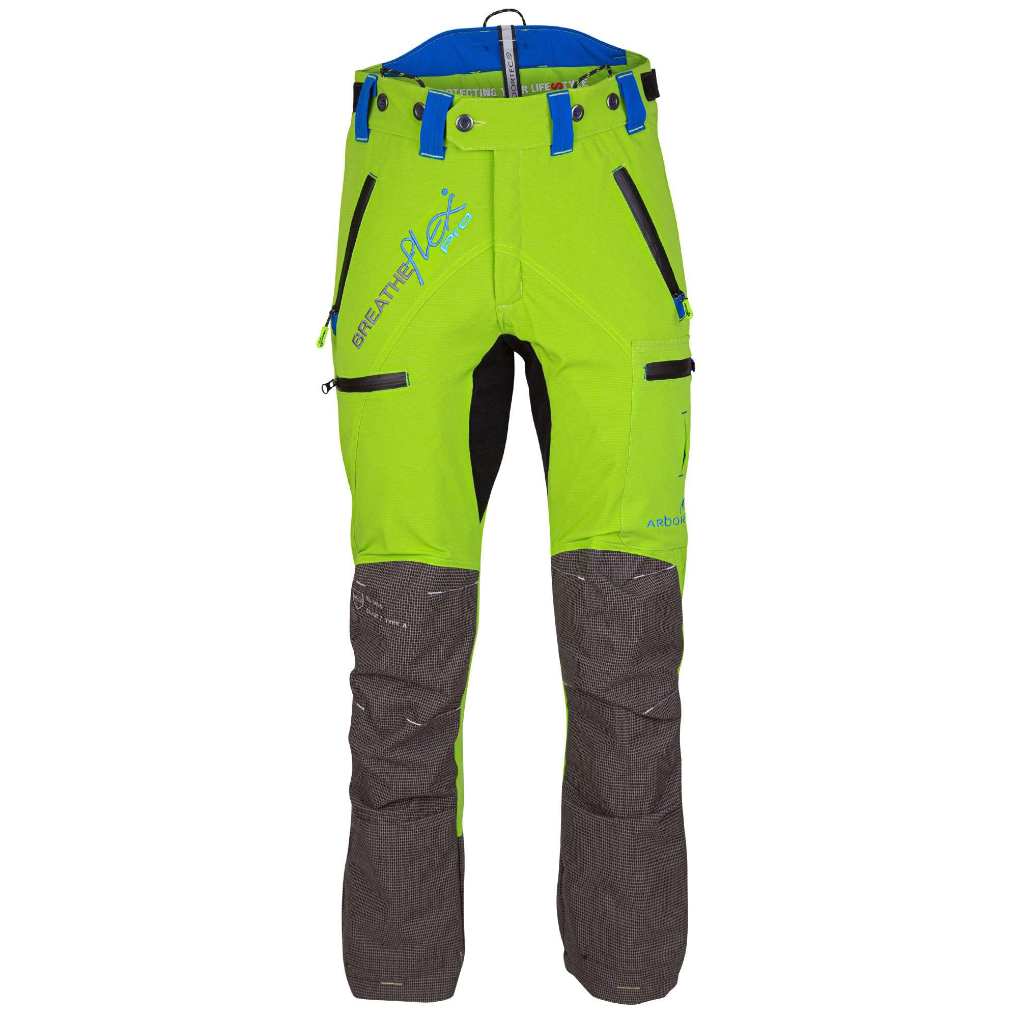 AT4060(US) Breatheflex Pro Chainsaw Trousers UL Rated - Lime