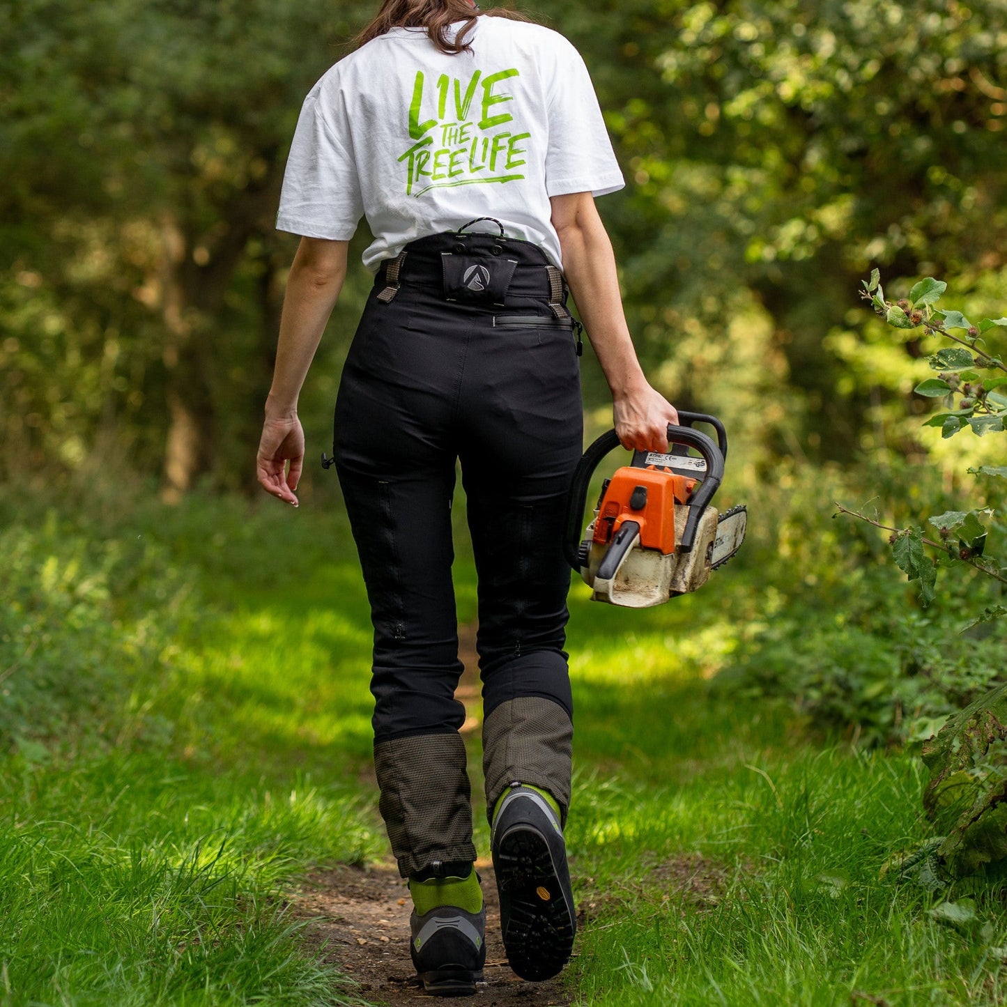 AT4060(F) Breatheflex Pro Women's Chainsaw Trousers Class 1 / Design A - Black