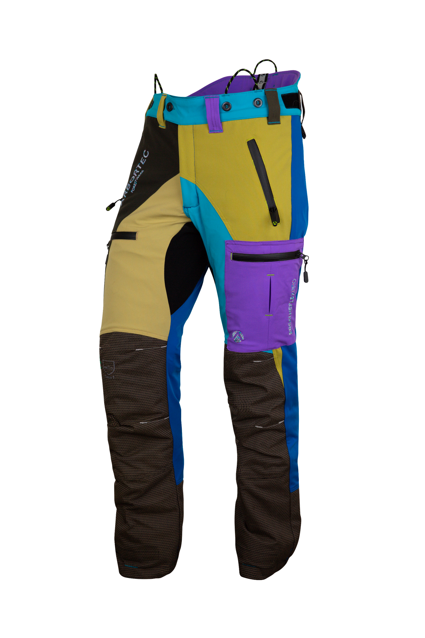 AT4060 Breatheflex Pro Chainsaw Trousers Design A Class 1 - Pastel Multi-Colour
