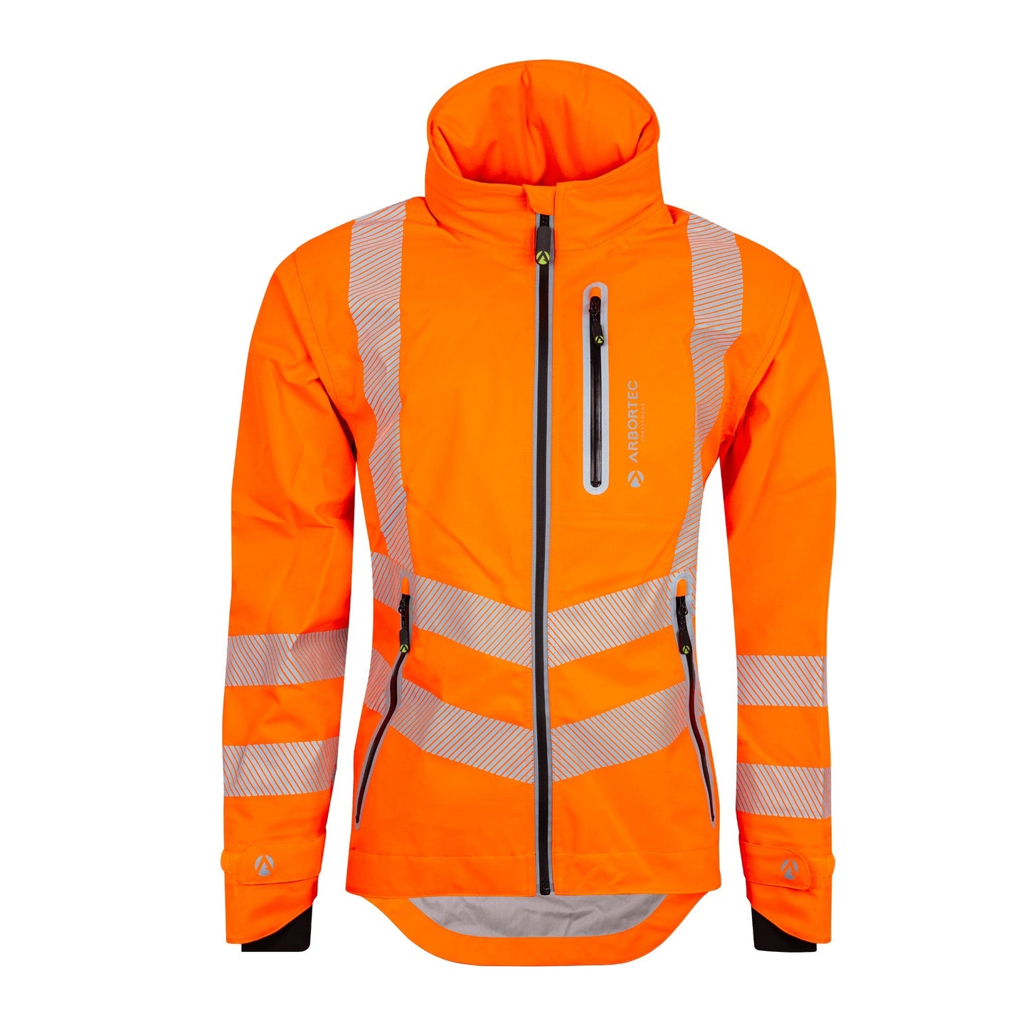 ATHV4420(F) Full Zip Waterproof Women’s Work Jacket – Hi-Vis Orange