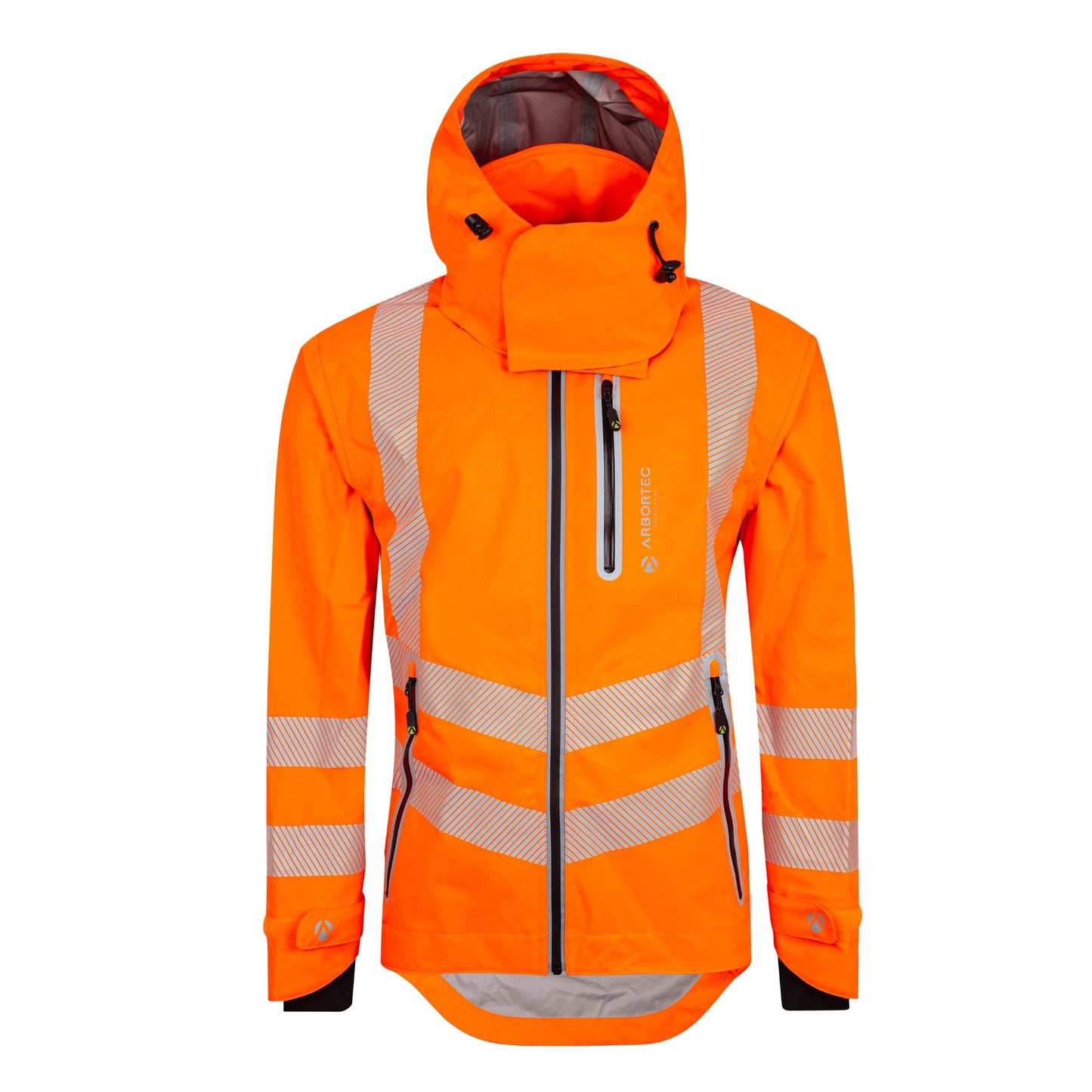 ATHV4420(F) Full Zip Waterproof Women’s Work Jacket – Hi-Vis Orange