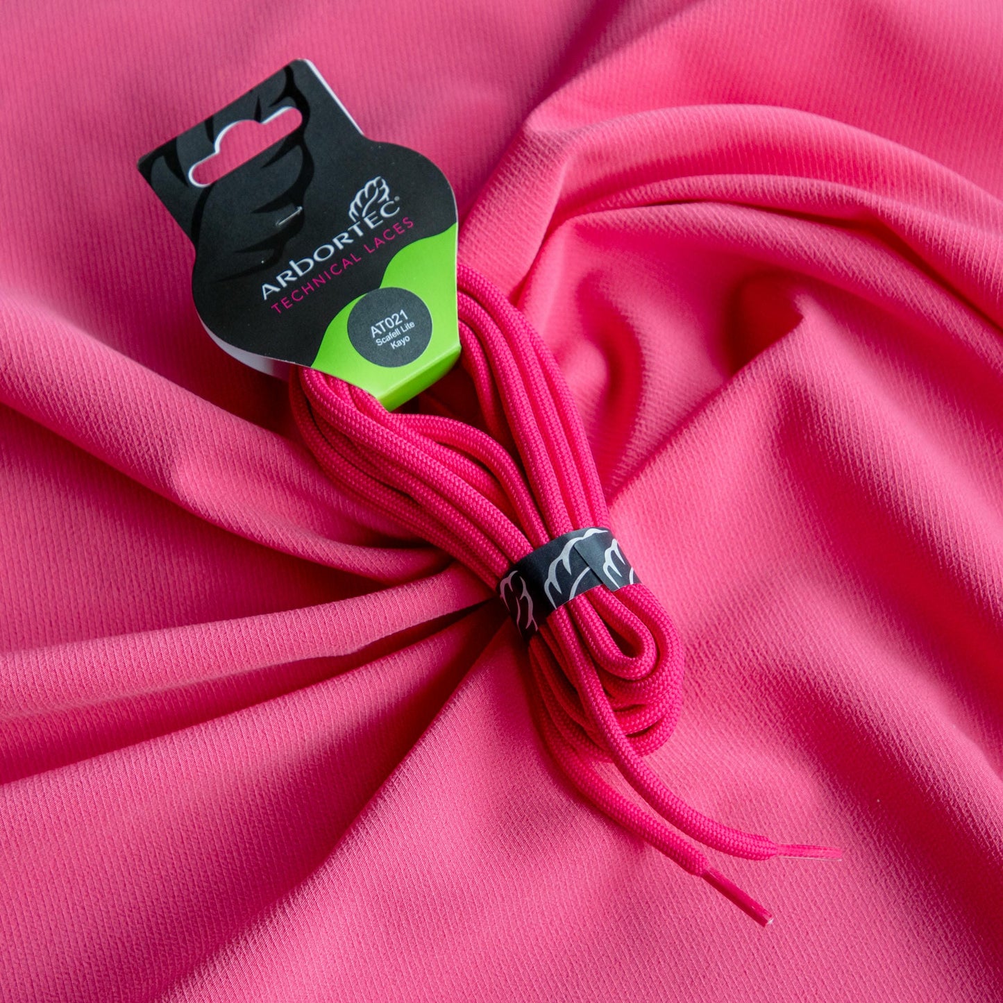 AT021 Laces For Scafell Lite and Kayo Boots - Pink - Arbortec Forestwear