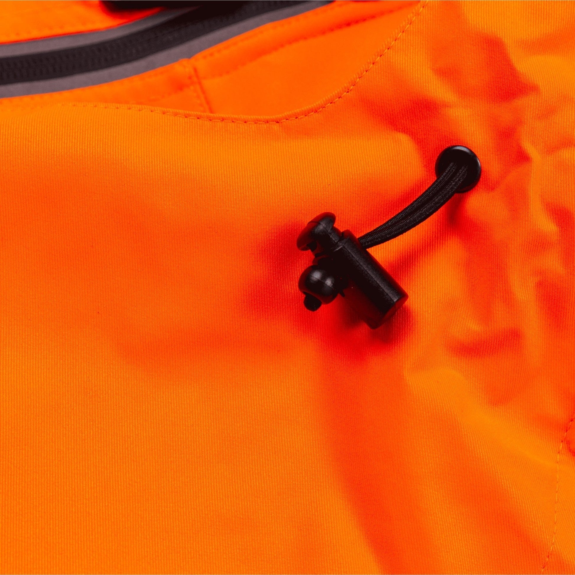 ATHV4420 Full Zip Waterproof Work Jacket – Hi - Vis Orange - Arbortec Forestwear