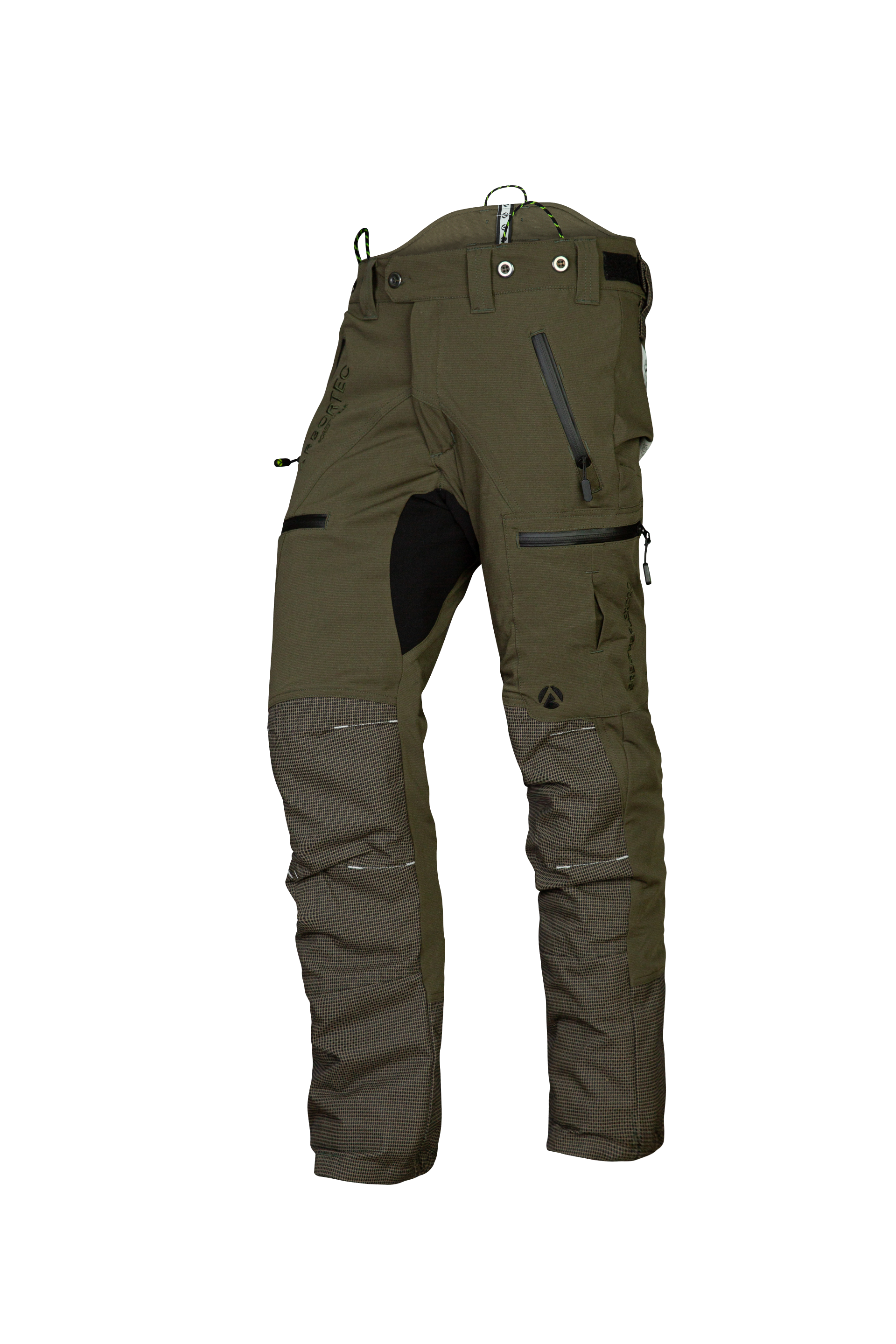 AT4060 Breatheflex Pro Chainsaw Trousers Design A Class 1 - Olive