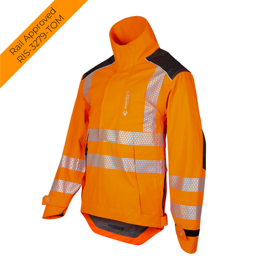 ATHV4460 - Heavy Duty Half Zip Breathedry® Smock - Orange