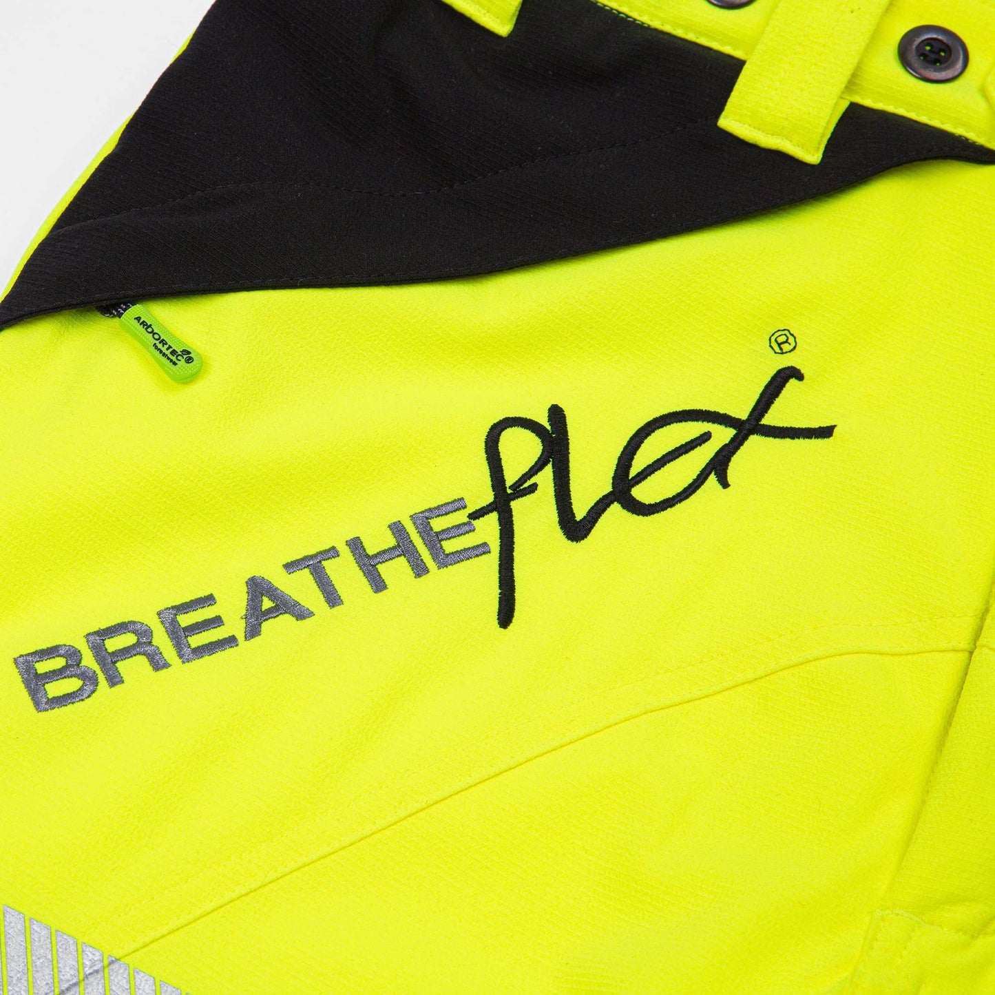 AT4050 Breatheflex Type C Class 1 Chainsaw Trousers - Hi-Vis Yellow/Kevlar - Arbortec Forestwear