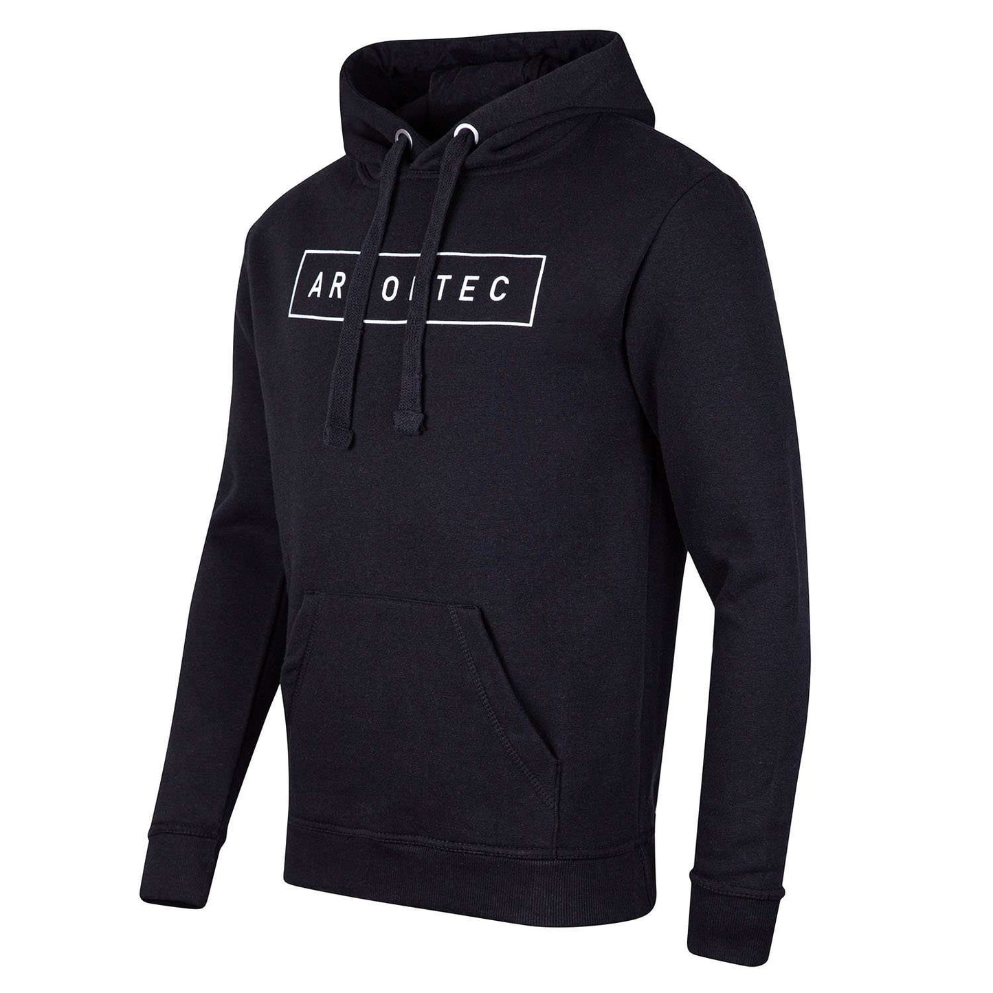 AT5016 Arbortec Heavyweight Hoodie - Black With White Logo