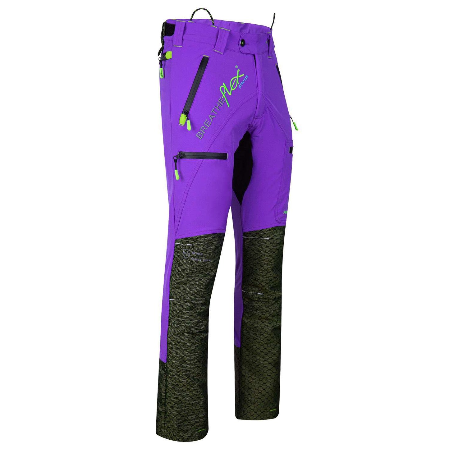 AT4071 Freestyle Design Chainsaw Trousers C Class 1 - Purple