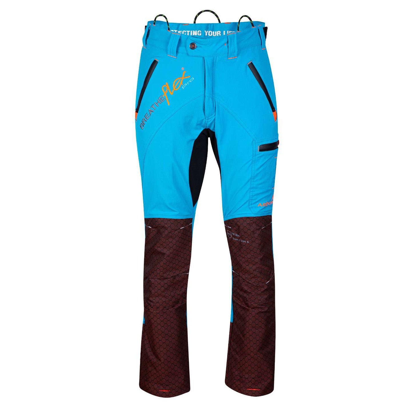 AT4071 Freestyle Chainsaw Trousers Design C Class 1 - Aqua