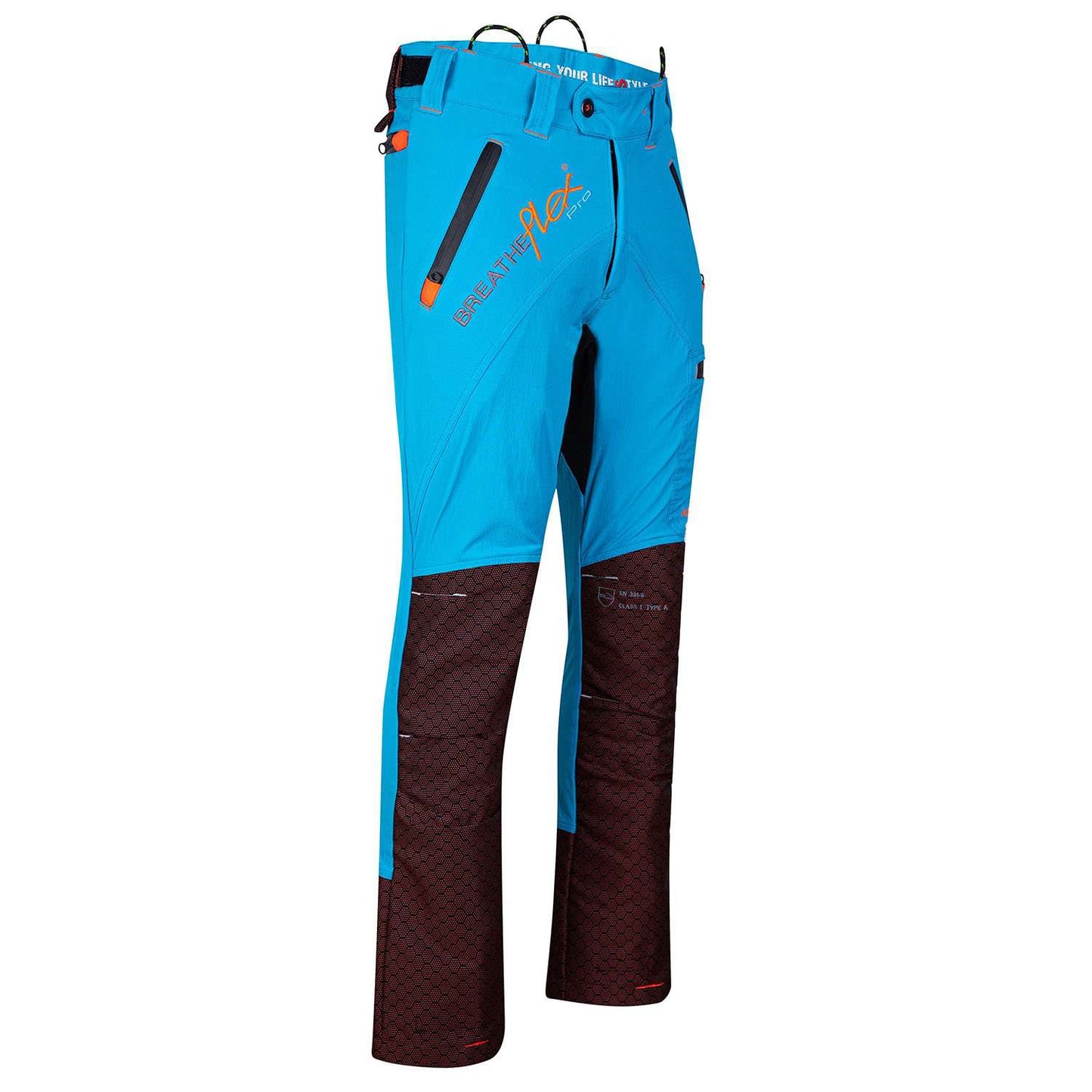 AT4061 Freestyle Chainsaw Trousers Design A Class 1 - Aqua