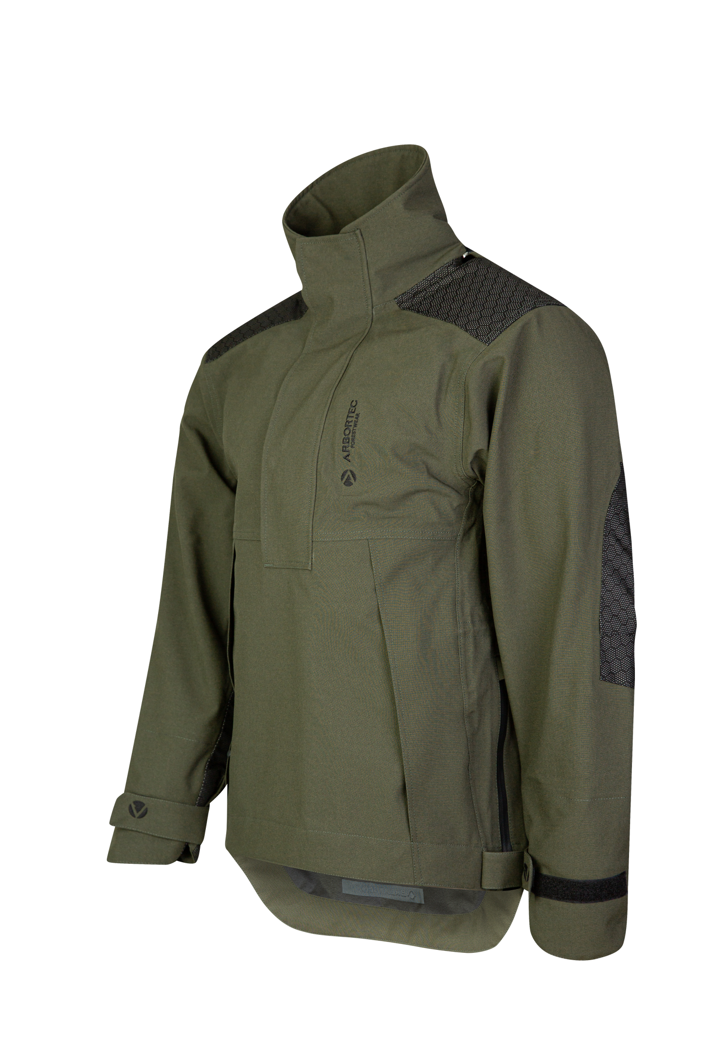 AT4460 - Heavy Duty Half Zip Breathedry® Smock - Olive