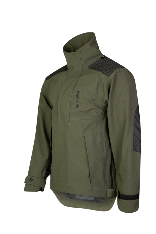 AT4460 - Heavy Duty Half Zip Breathedry® Smock - Olive