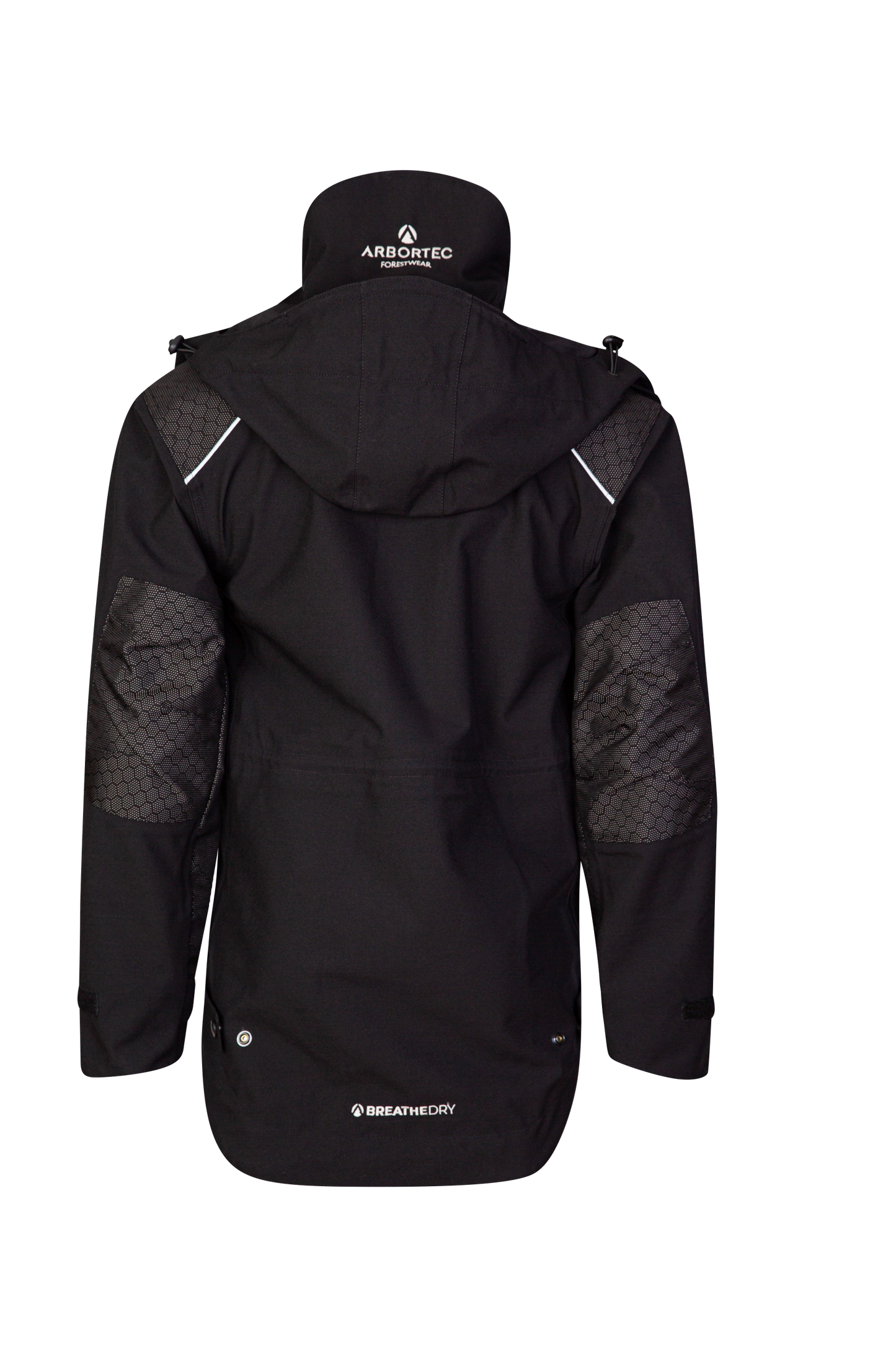 AT4460 - Heavy Duty Half Zip Breathedry® Smock - Black