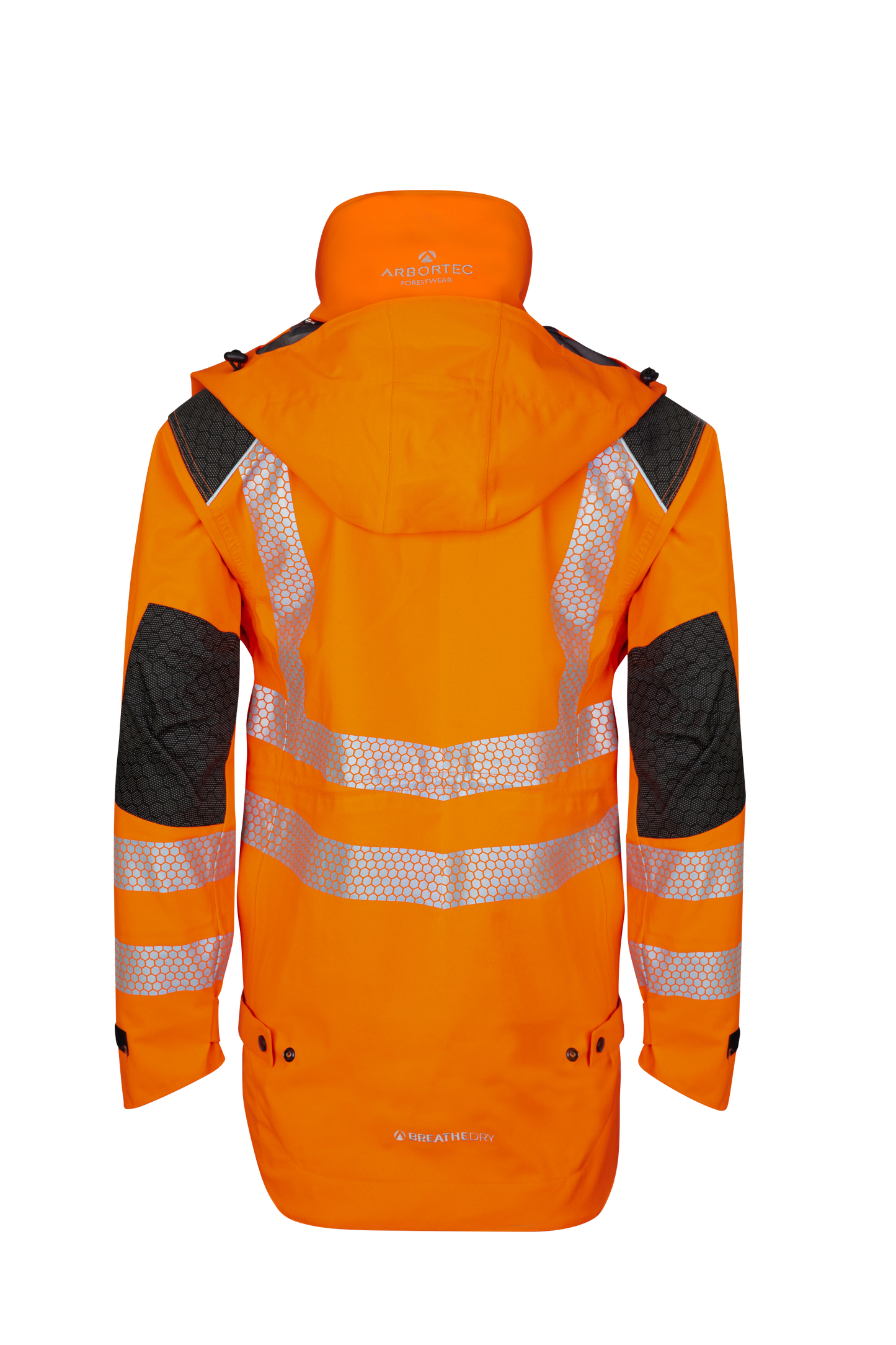 ATHV4460 - Heavy Duty Half Zip Breathedry® Smock - Orange