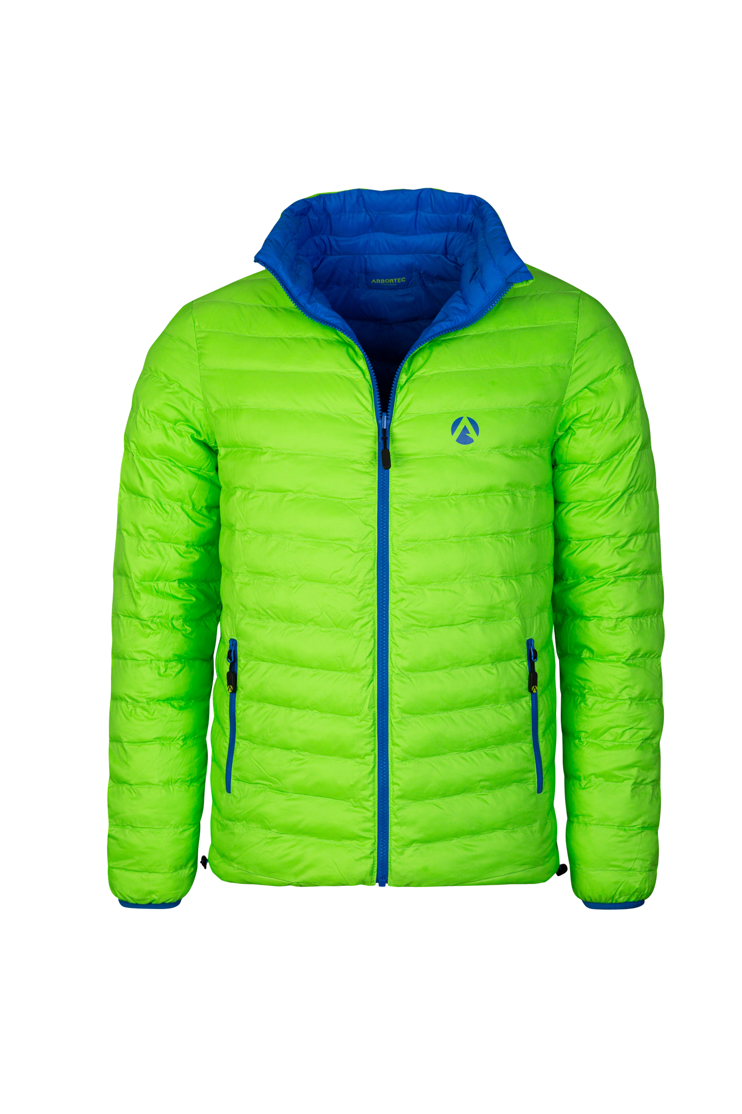 AT4600 - Reversible Puffer Jacket - Lime/Blue