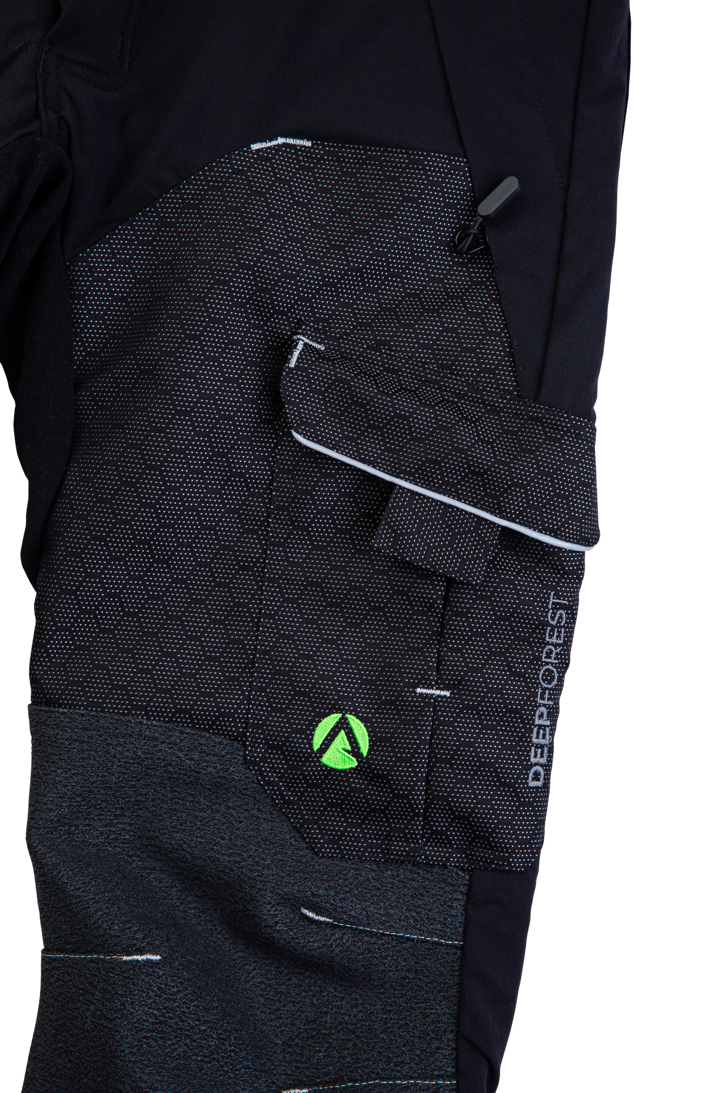 AT4090 - Arbortec Deep Forest Chainsaw Trousers Design C/Class 1 - Black