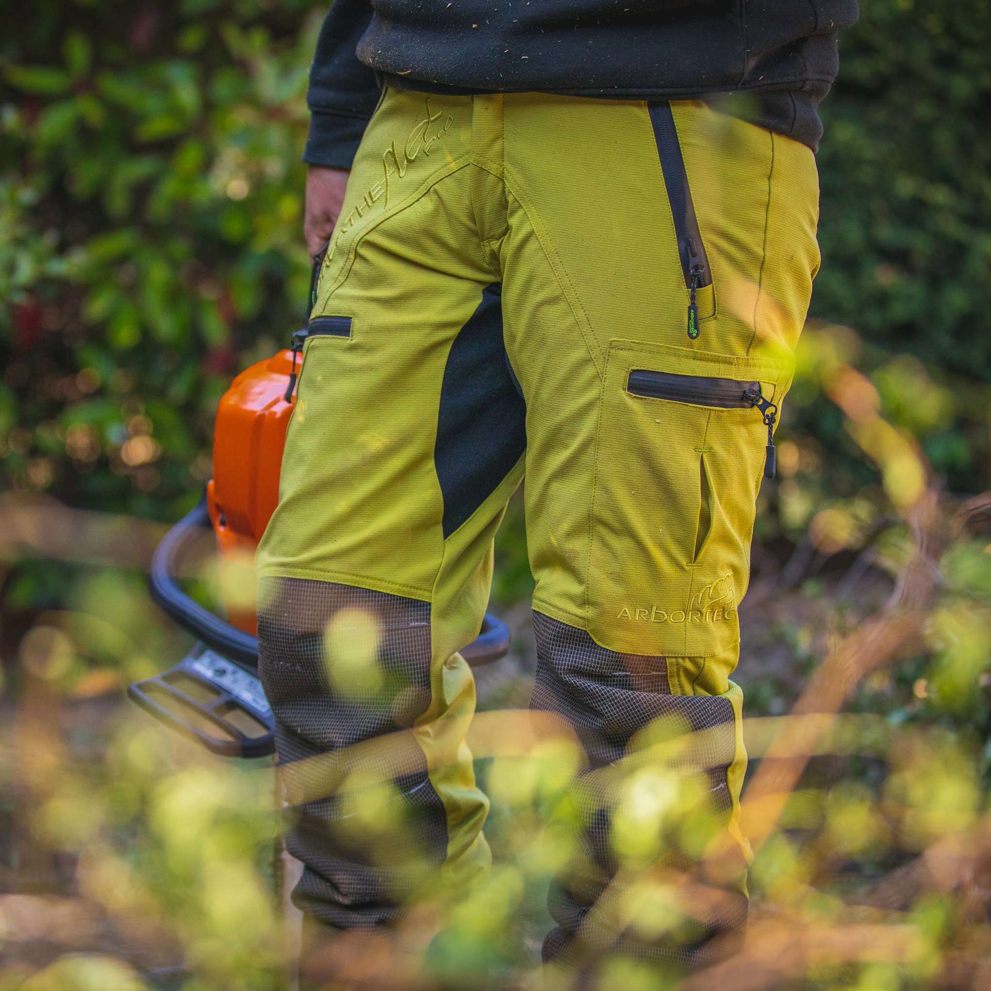 AT4070 Breatheflex Pro Type C Class 1 Chainsaw Trousers - Citrine - Arbortec Forestwear