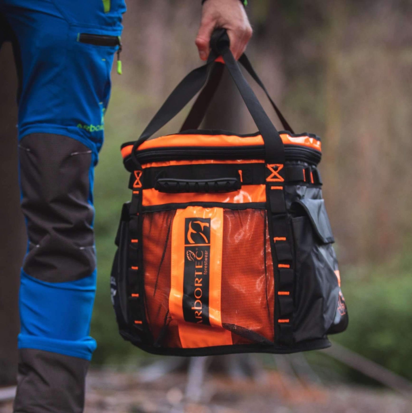 AT105-35 Cobra Rope Bag - Orange 35L - Arbortec Forestwear