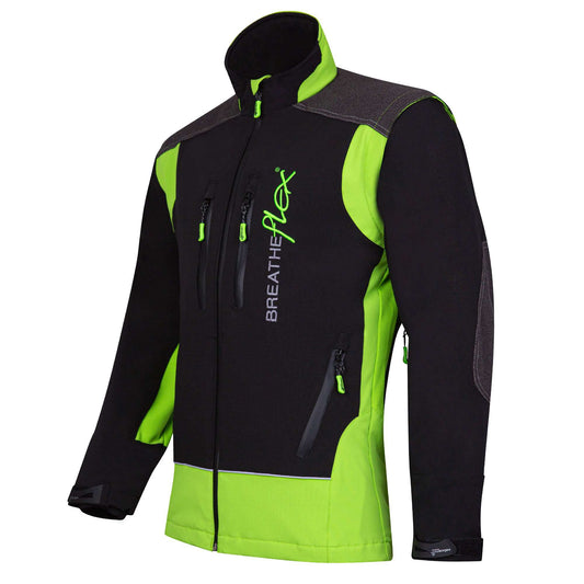 AT4000 Breatheflex Performance Work Jacket  - Lime - Arbortec Forestwear