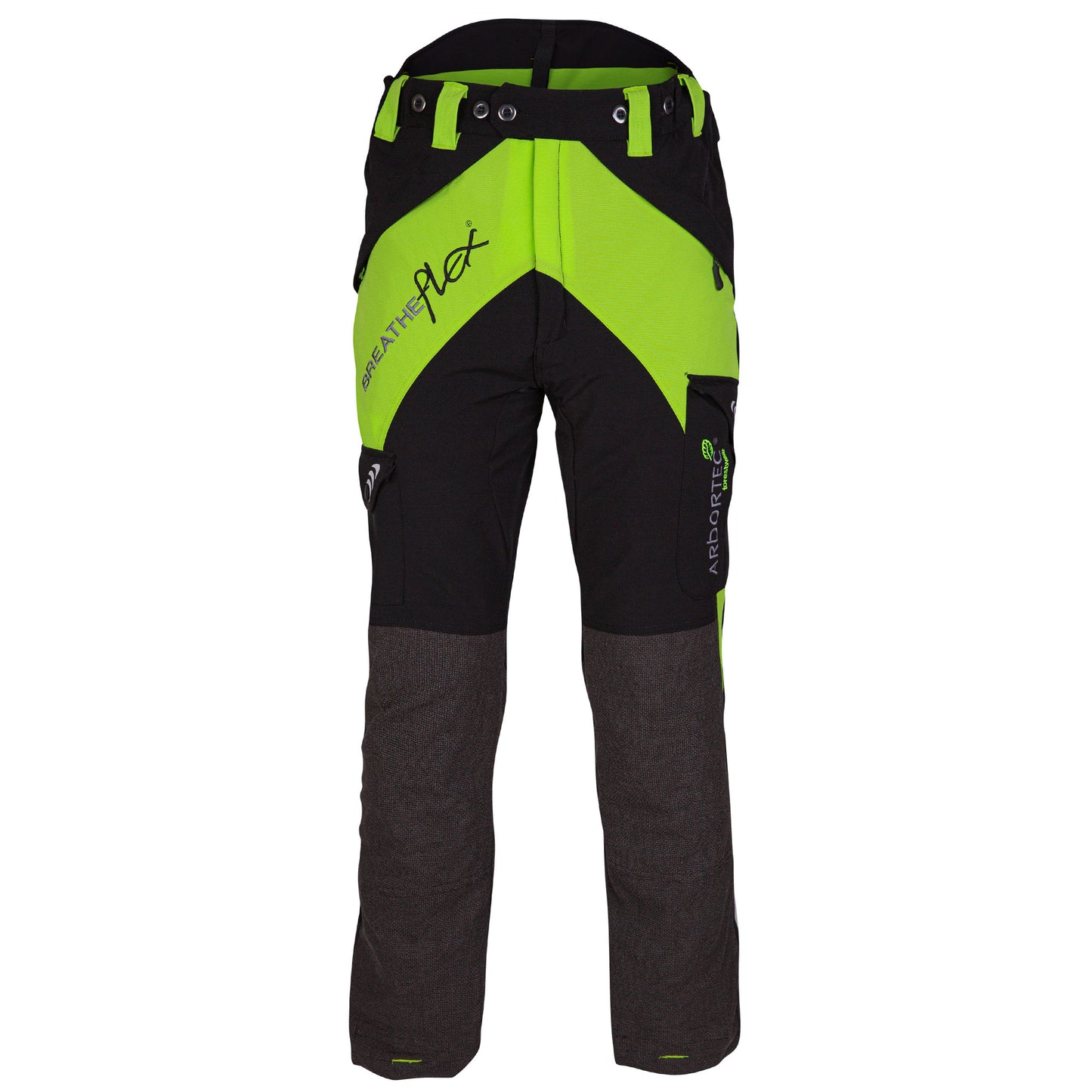 AT4010 Breatheflex Chainsaw Trousers Design A Class 1 - Lime.