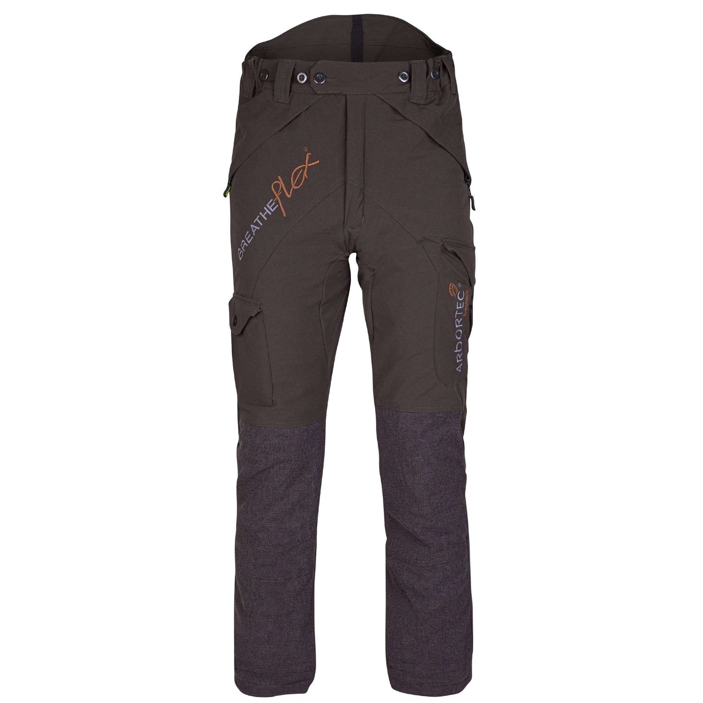 AT4010 Breatheflex Type A Class 1 Chainsaw Trousers - Olive - Arbortec Forestwear