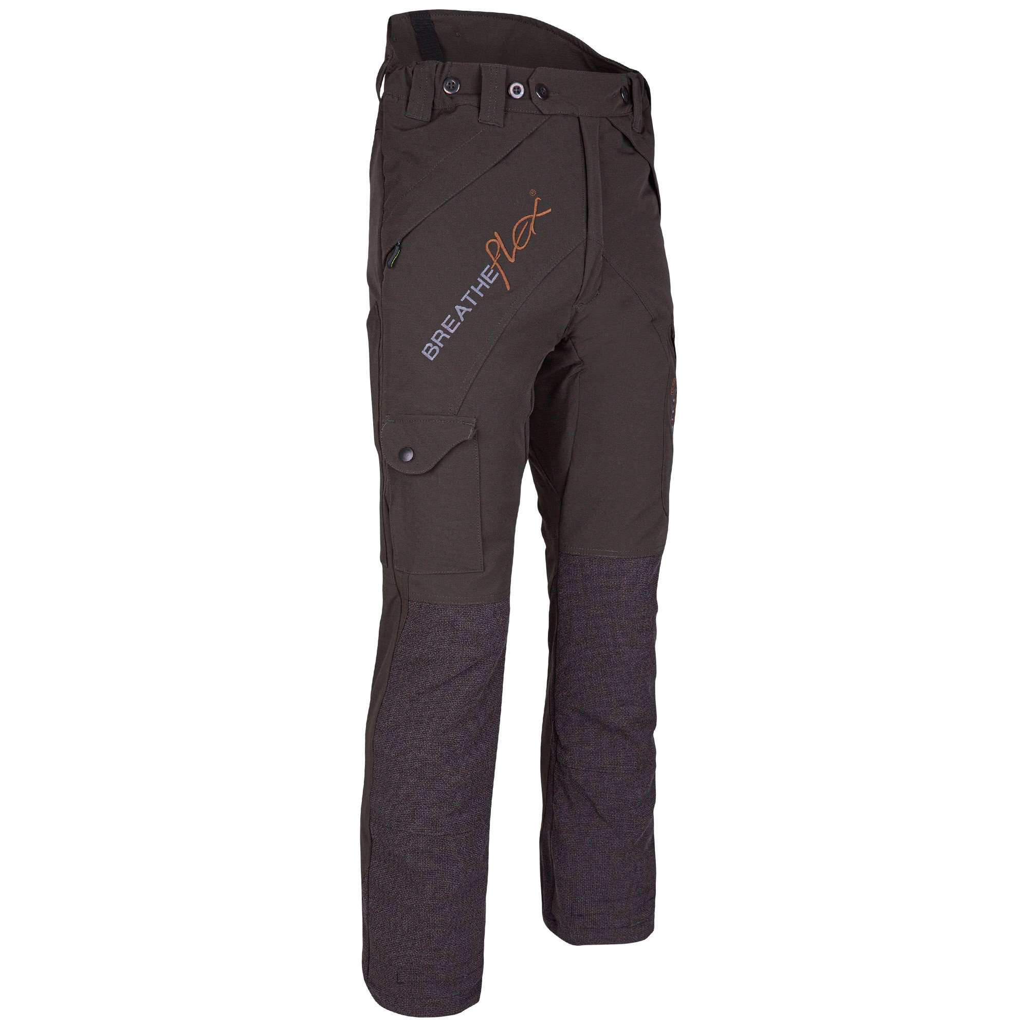 AT4010 Breatheflex Type A Class 1 Chainsaw Trousers - Olive - Arbortec Forestwear