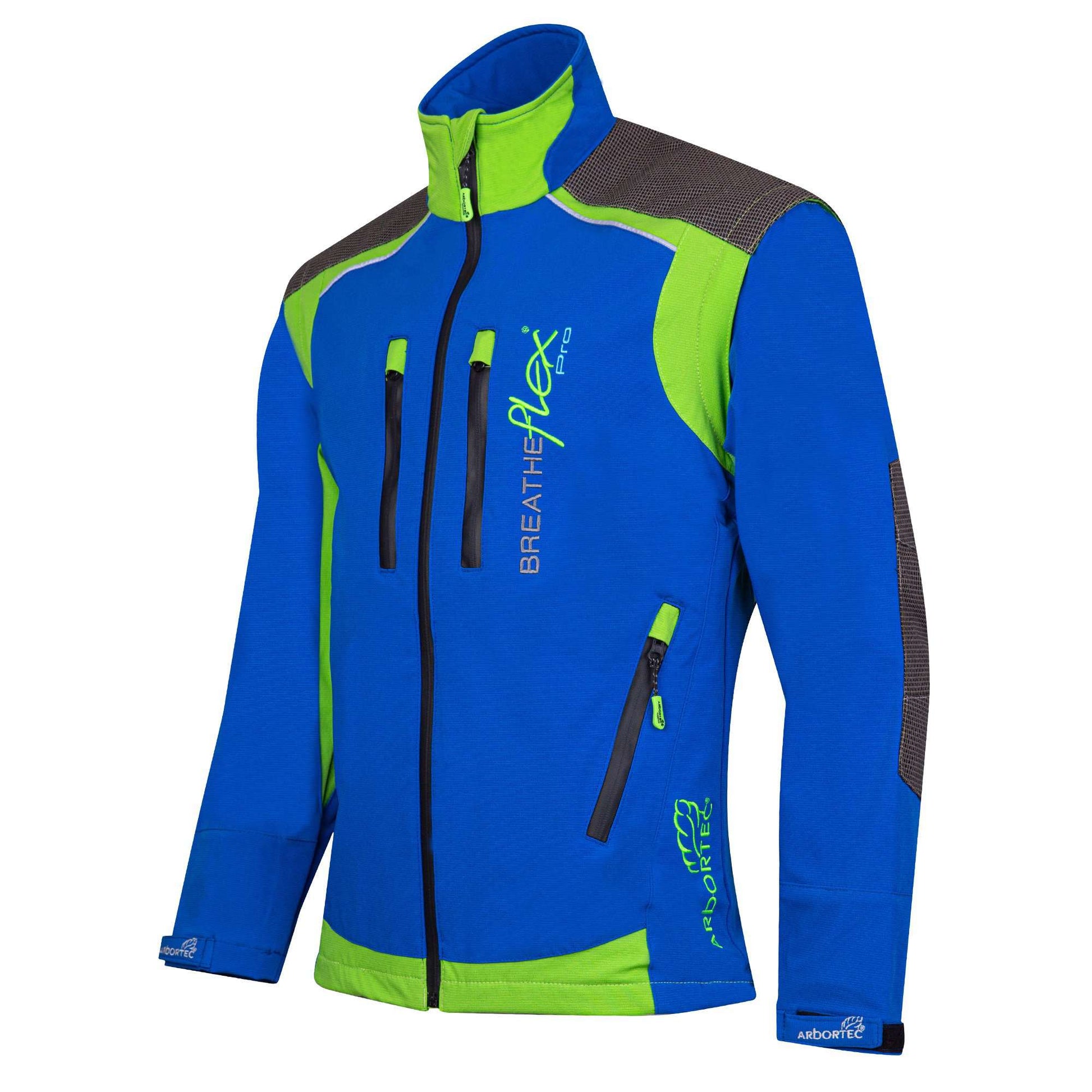 AT4100 Breatheflex Pro Work Jacket - Blue - Arbortec Forestwear