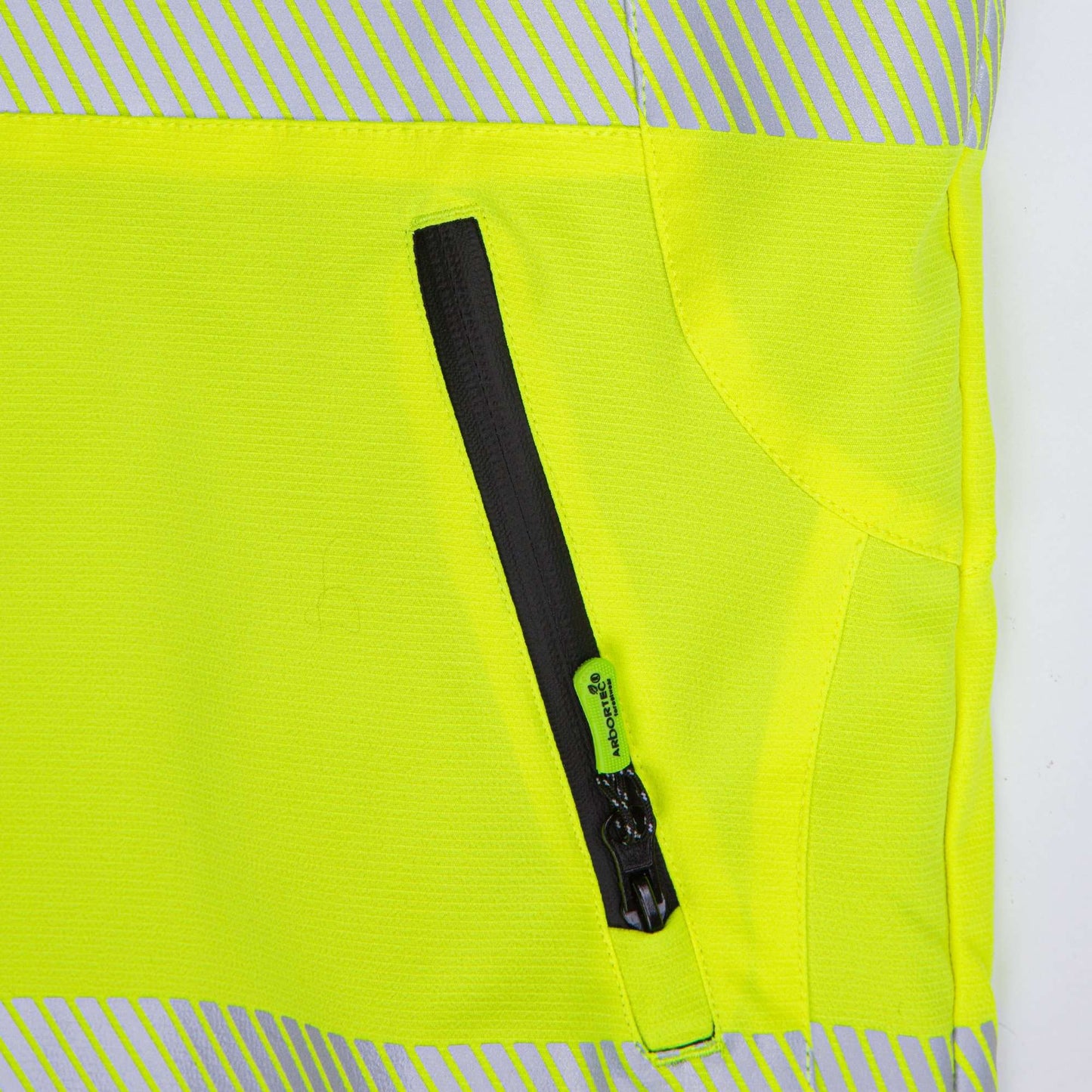 AT4000 Breatheflex Performance Work Jacket - Hi Viz Yellow - Arbortec Forestwear