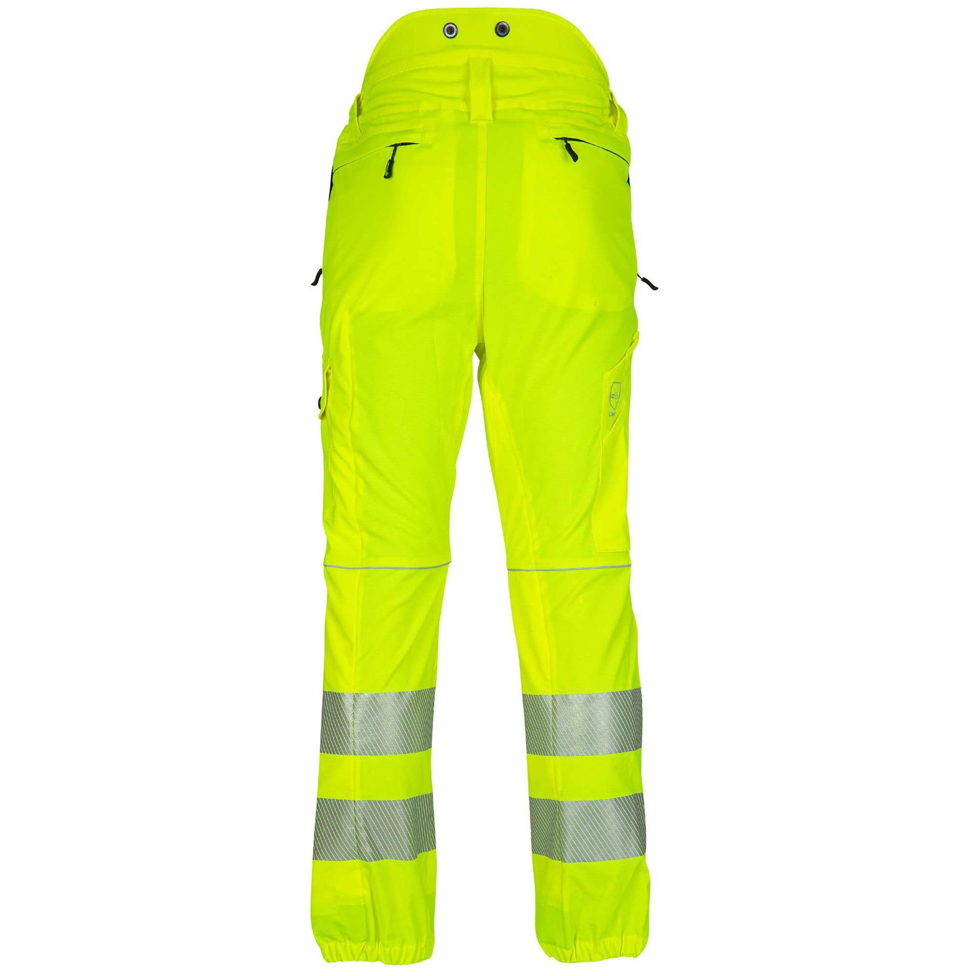 ATHV4010 Breatheflex Type A Class 1 Chainsaw Trousers - Hi-Viz Yellow - Arbortec Forestwear