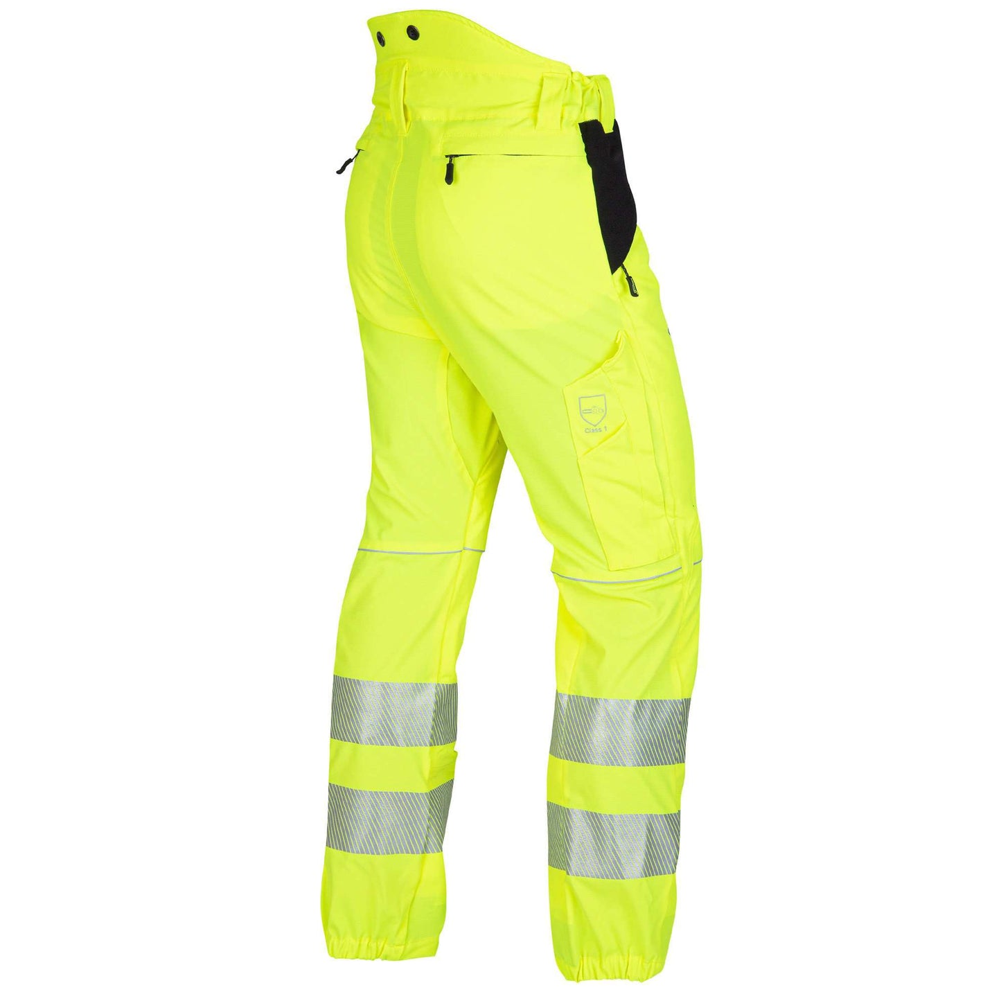 ATHV4050 Breatheflex Type C Class 1 Chainsaw Trousers - Hi-Viz Yellow - Arbortec Forestwear