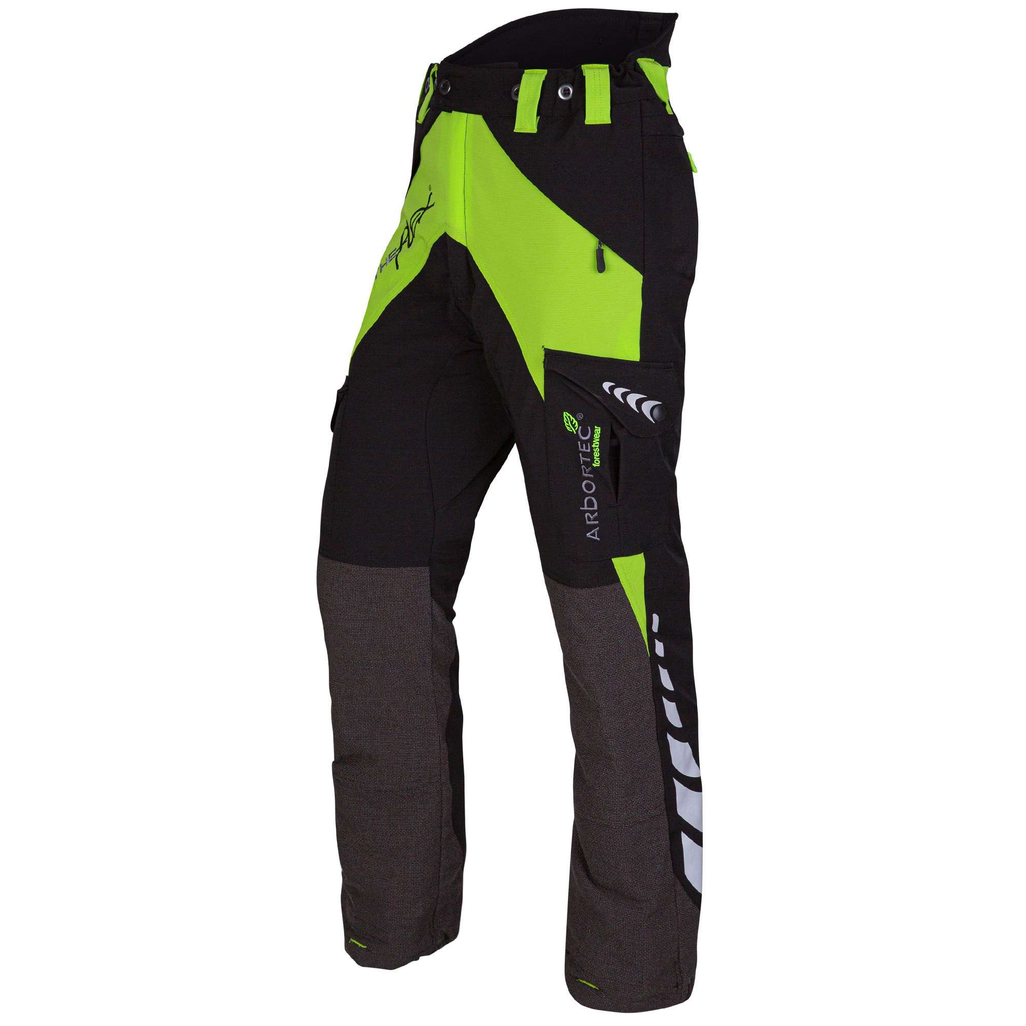 AT4040 Breatheflex Chainsaw Trousers Design C Class 2 - Lime