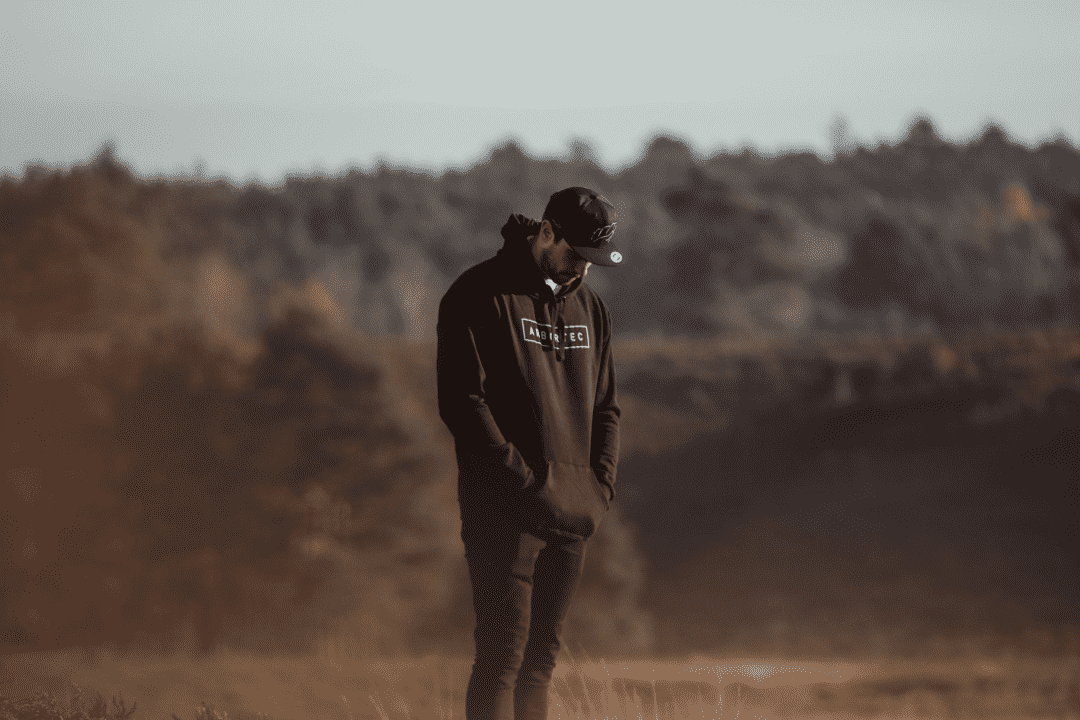 AT5016 Arbortec Heavyweight Hoodie - Black With White Logo