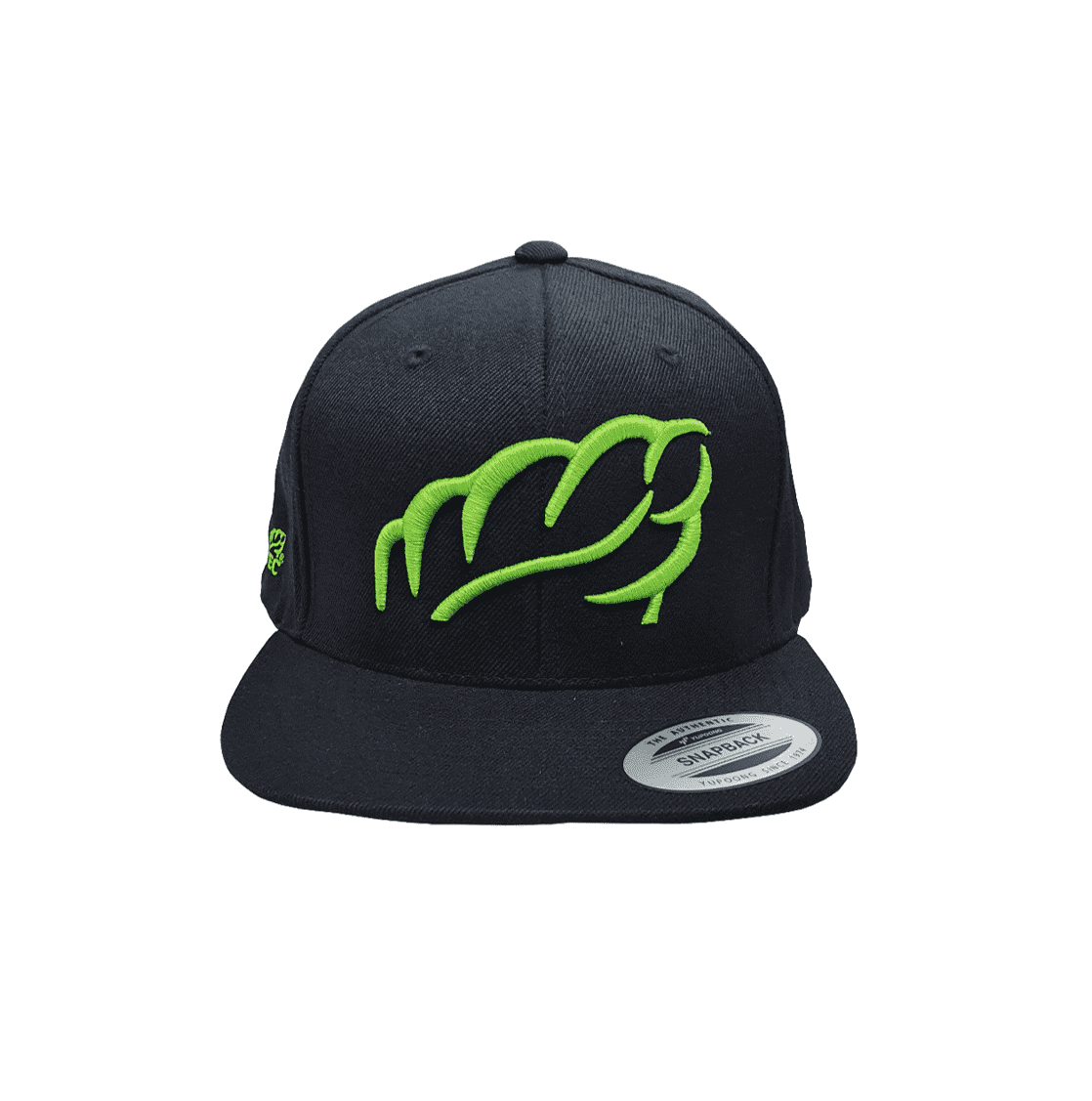 AT047 Baseball Cap Arbortec Classic Shape - Black/Lime