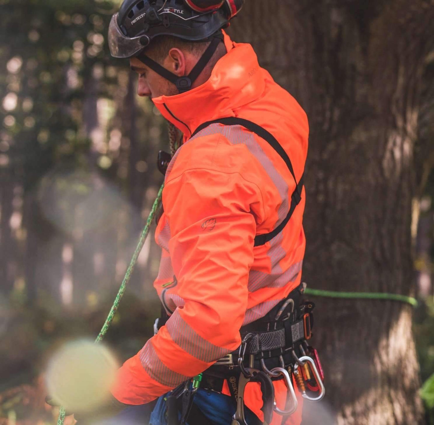 Arbortec BreatheDry® Waterproof Smock - Hi-Vis Orange - ATHV4400 - Arbortec Forestwear
