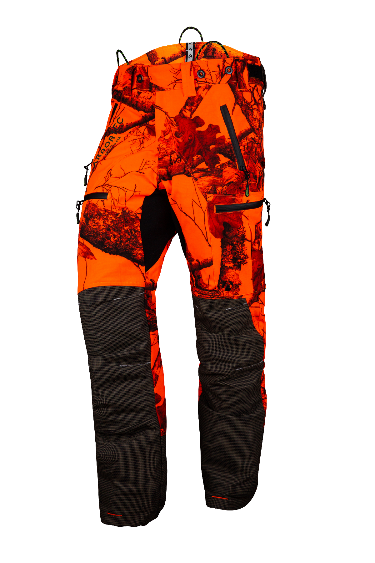 AT4070 - Breatheflex Pro Realtree Chainsaw Trousers Design C/Class 1 - Orange