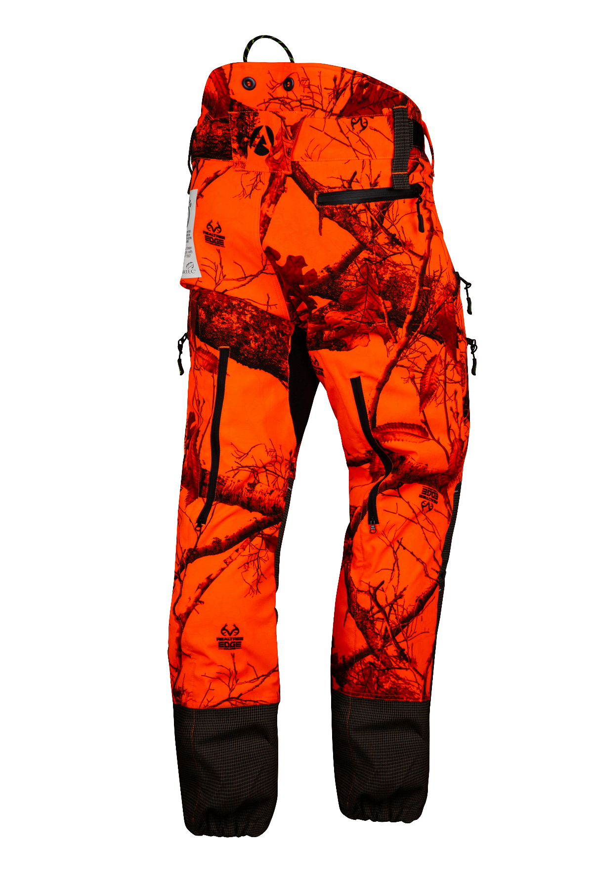 AT4060 - Breatheflex Pro Realtree Chainsaw Trousers Design A/Class 1 - Orange