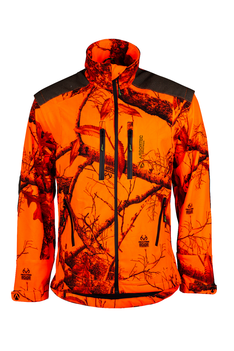 AT4100 Breatheflex Pro Realtree Jacket Orange UK Arbortec Trade