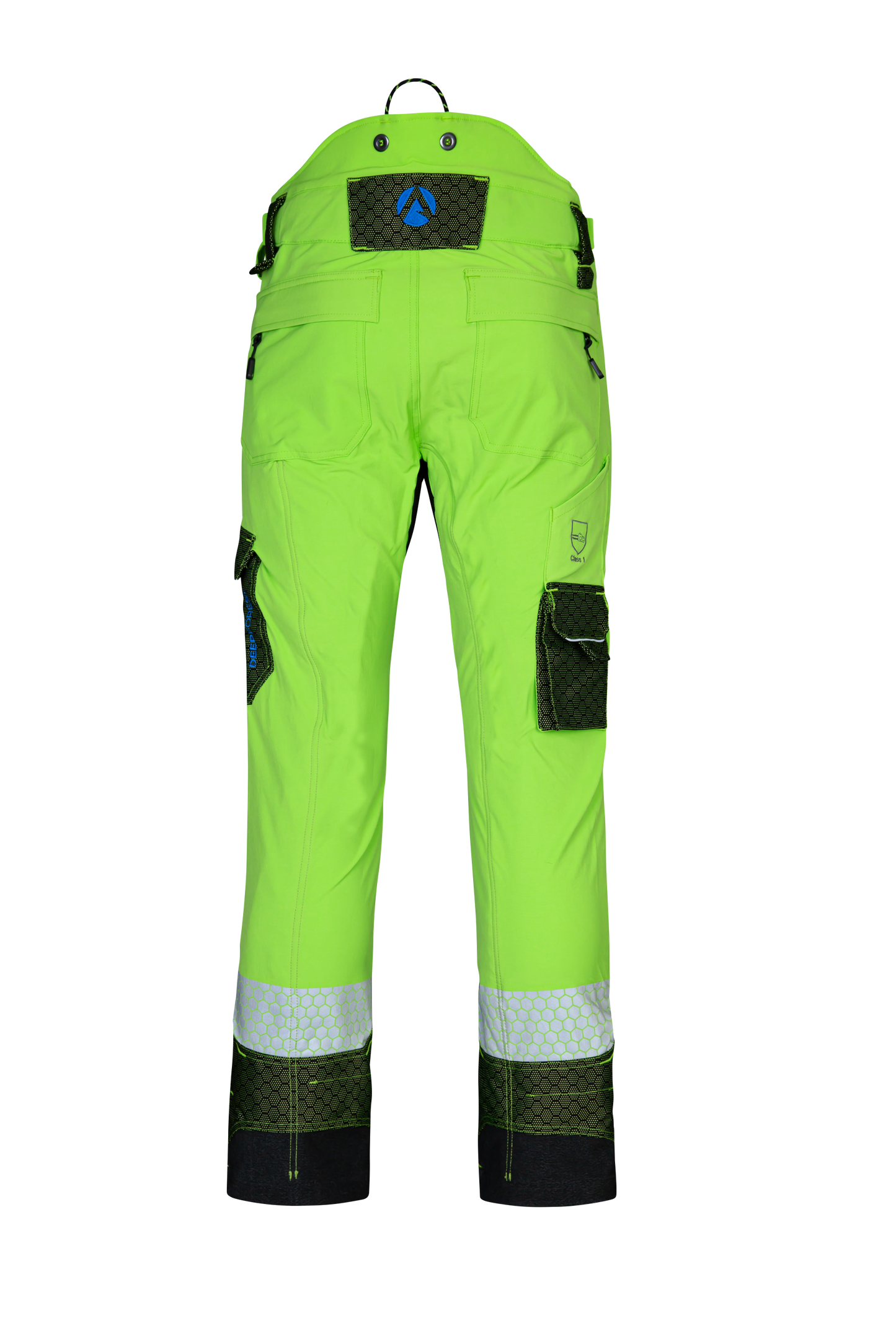 AT4090 - Arbortec Deep Forest Chainsaw Trousers Design C/Class 1 - Lime