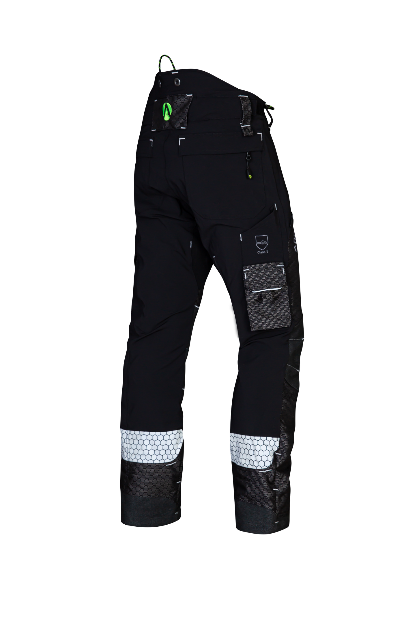 AT4090 - Arbortec Deep Forest Chainsaw Trousers Design C/Class 1 - Black
