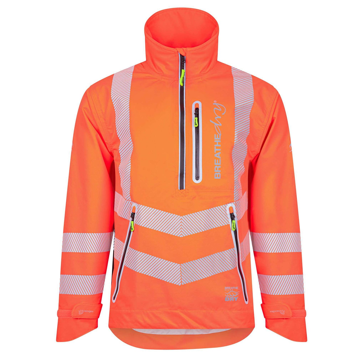 Arbortec BreatheDry® Waterproof Smock - Hi-Vis Orange - ATHV4400 - Arbortec Forestwear