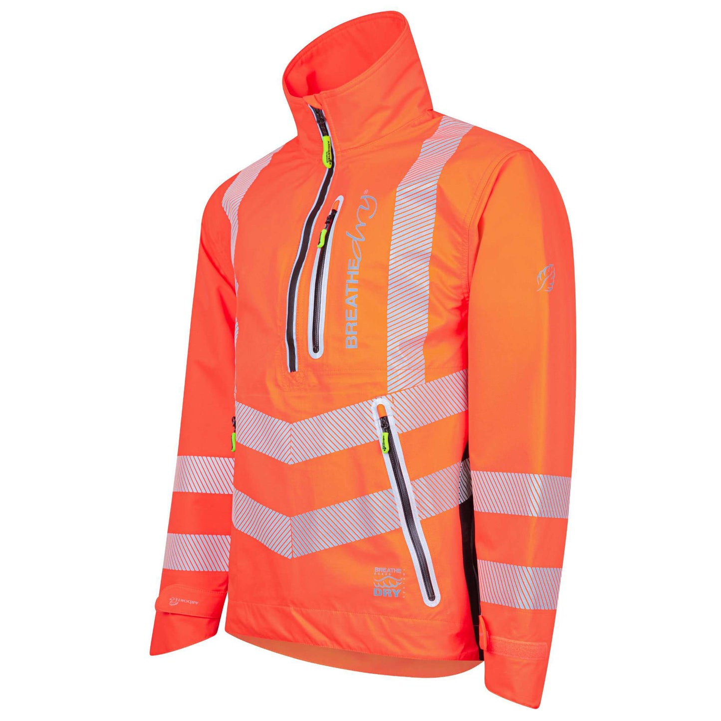 Arbortec BreatheDry® Waterproof Smock - Hi-Vis Orange - ATHV4400 - Arbortec Forestwear