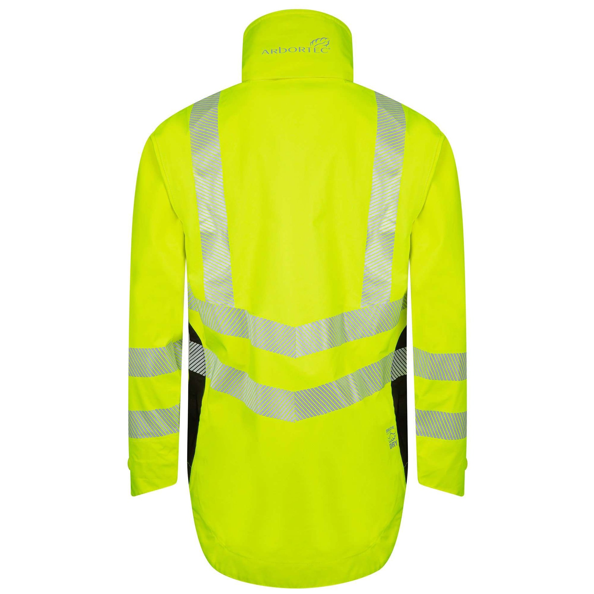 Arbortec BreatheDry® Waterproof Smock - Hi-Vis Yellow - ATHV4400 - Arbortec Forestwear