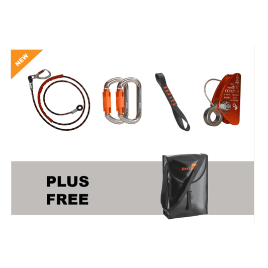 THFKIT2 Treehog Flip Line Kit 3m wire core flip line & Triple action Karabiner