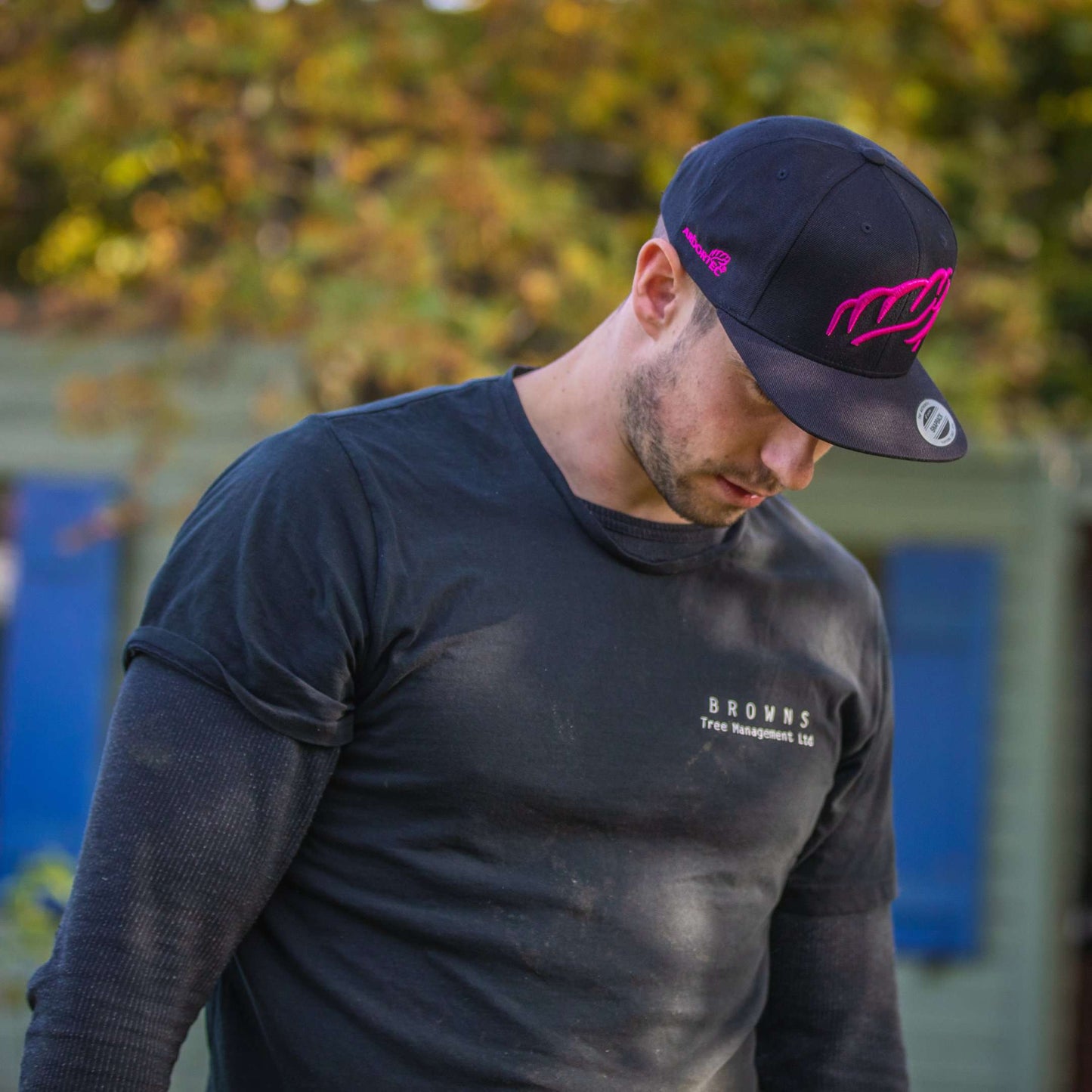 AT047 Pink Snap back Cap - Arbortec Forestwear