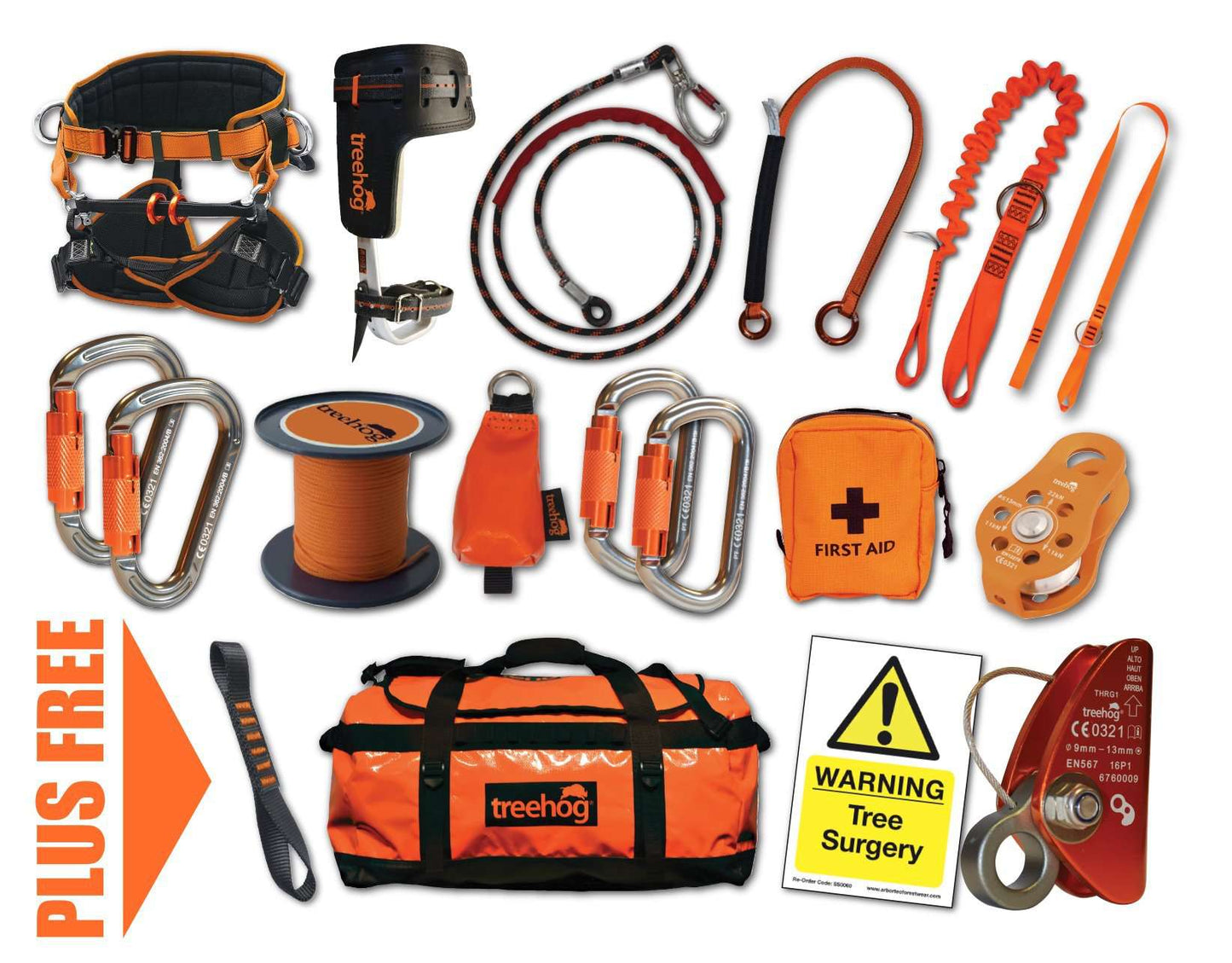 THCKIT5 Basic Professional Spike Kit 5 Treehog