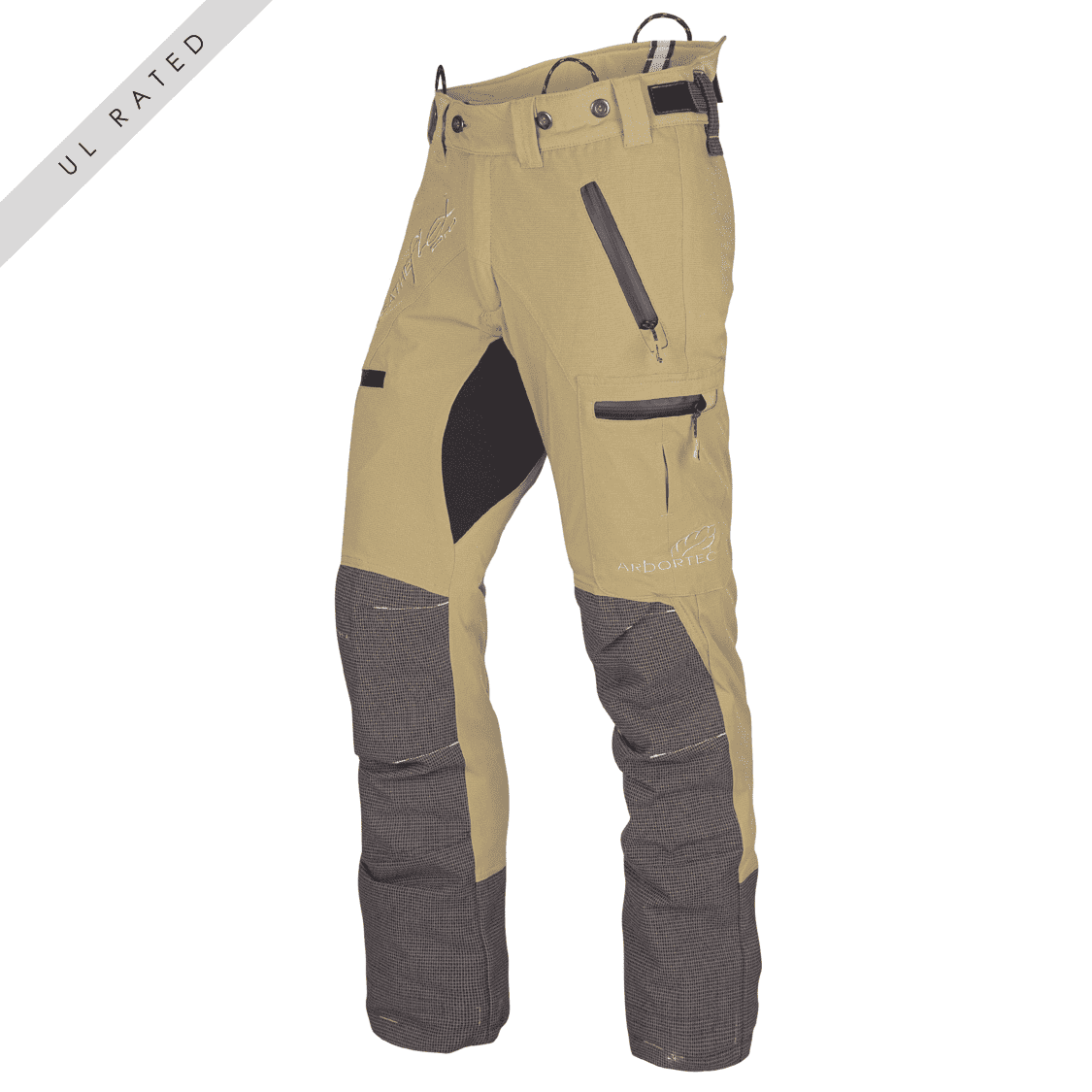 AT4060(US) Breatheflex Pro Chainsaw Trousers UL Rated - Beige
