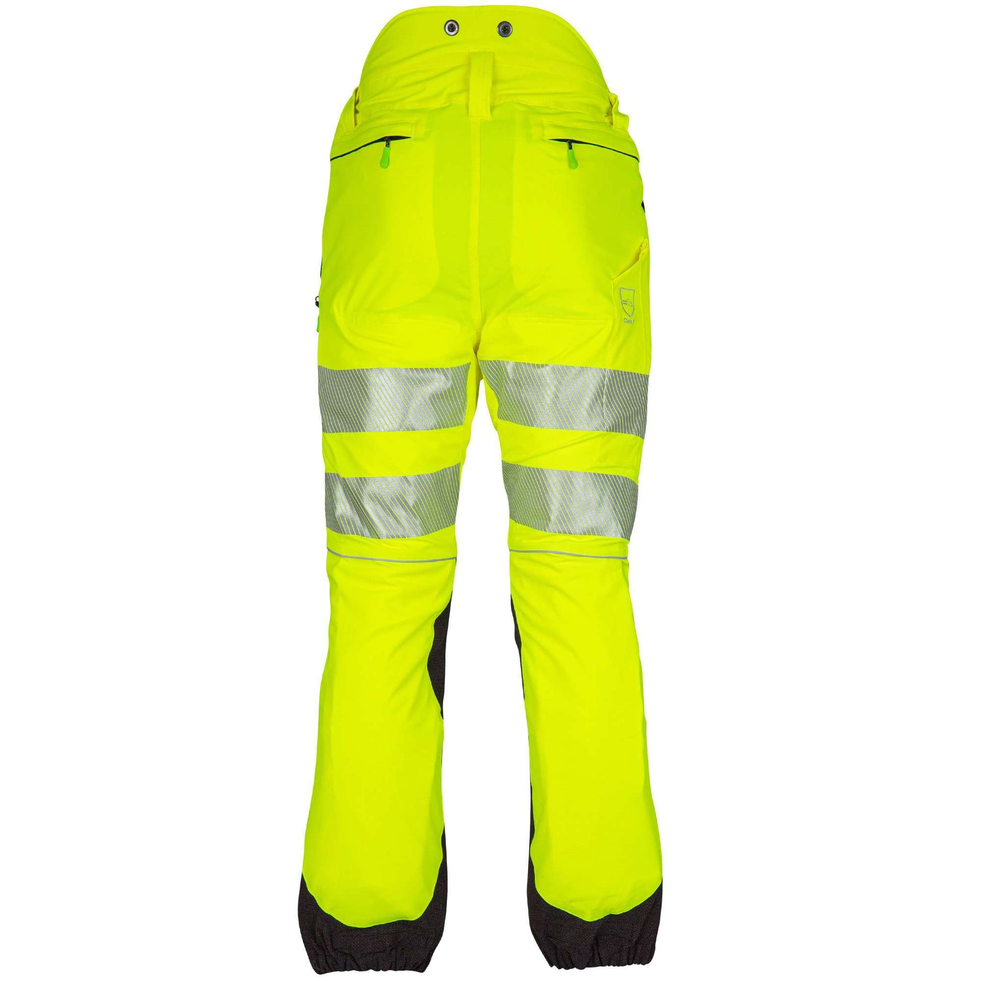 AT4050 Breatheflex Type C Class 1 Chainsaw Trousers - Hi-Vis Yellow/Kevlar - Arbortec Forestwear