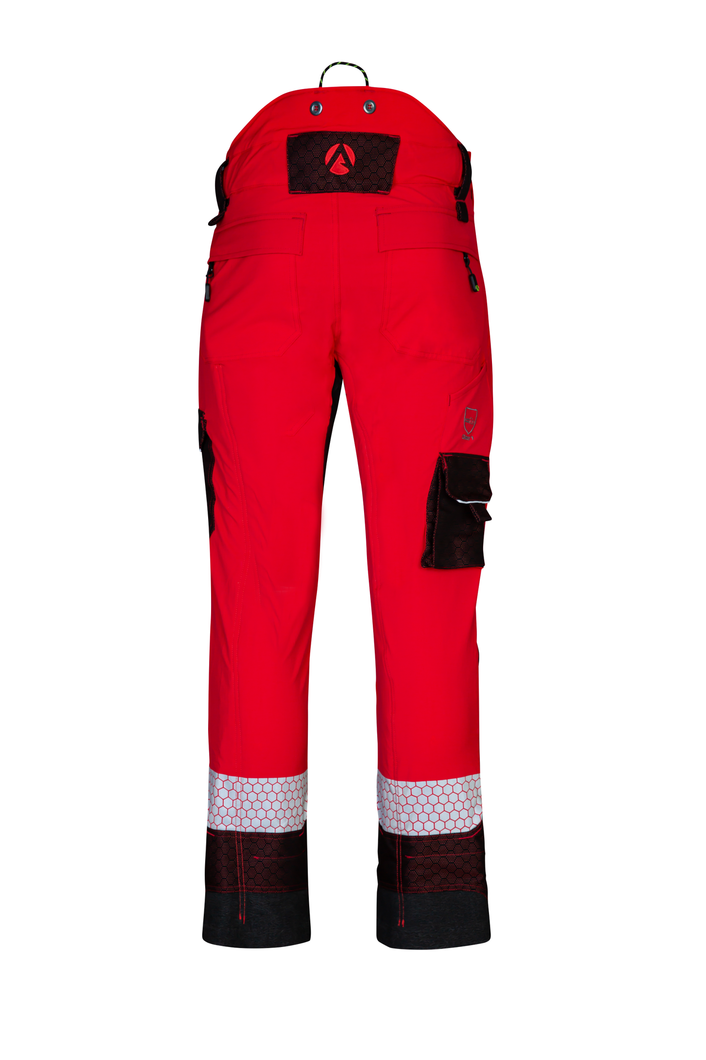 AT4090 - Arbortec Deep Forest Chainsaw Trousers Design C/Class 1 - Red
