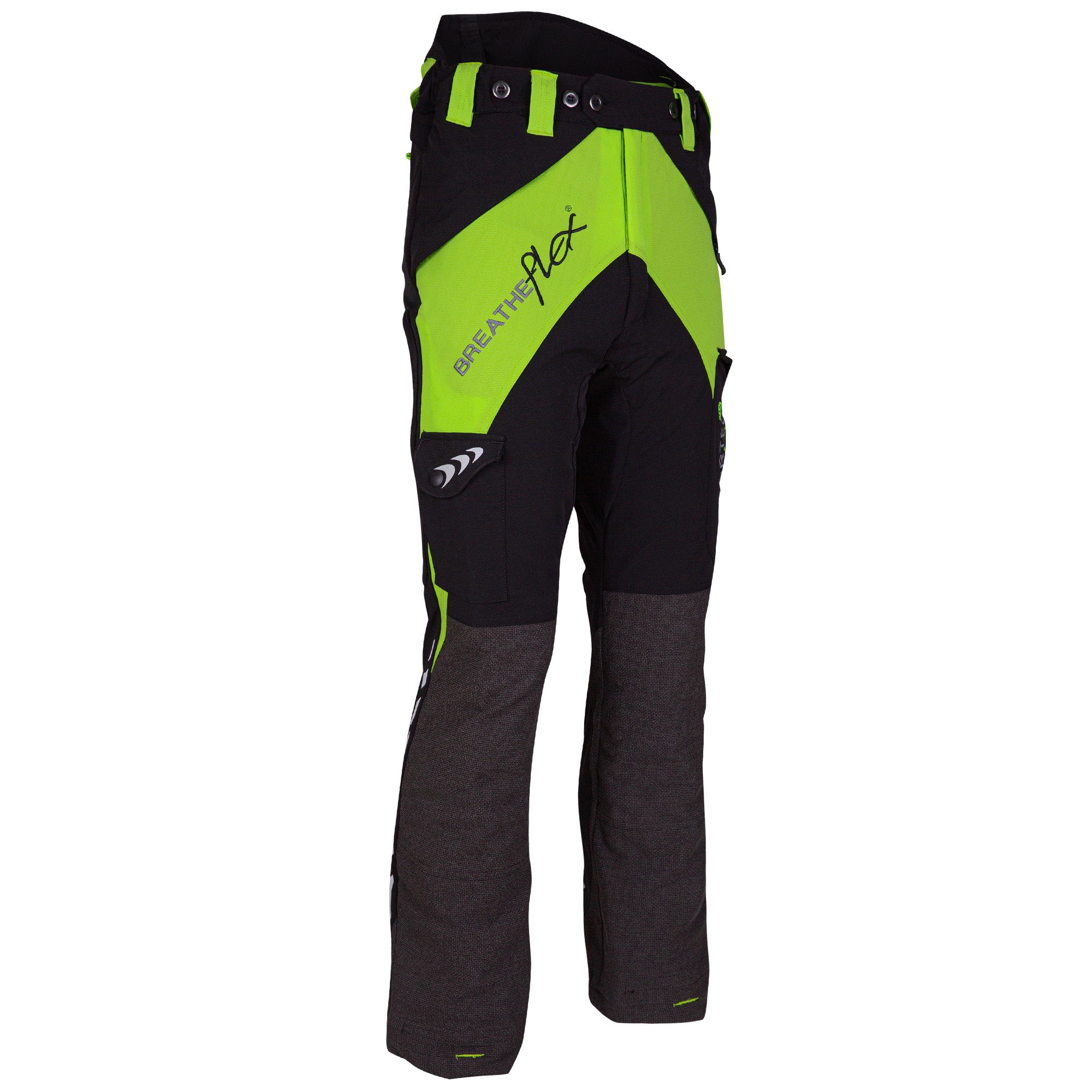AT4020 Breatheflex Chainsaw Trousers Design A Class 2 - Lime.