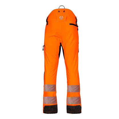 ATHV4075 Breatheflex Pro Rail Spec Trousers Design C Class 2 - Hi-Vis Orange